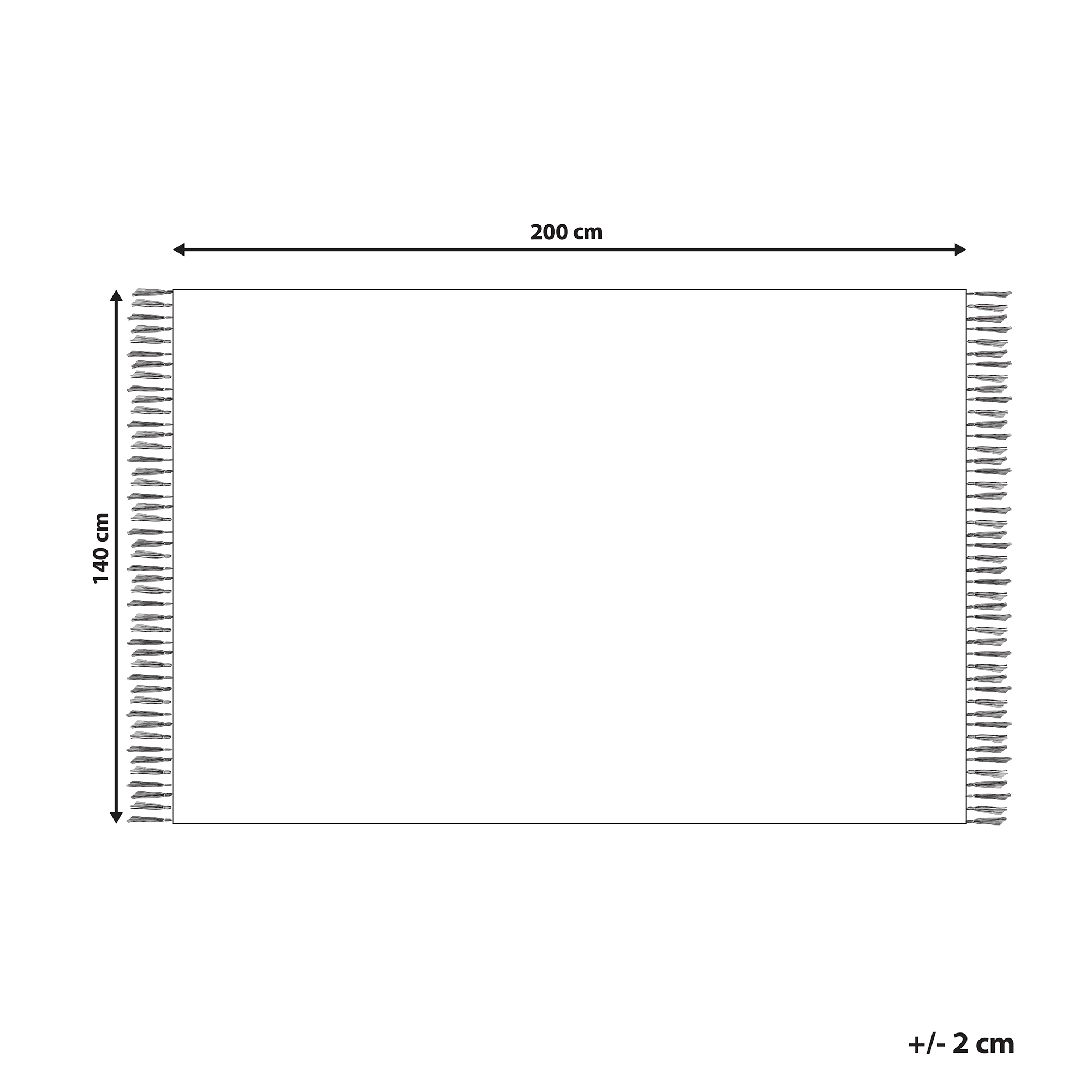 Covor pentru copii LAZA Alb-murdar 140 x 200 cm Bumbac [3]