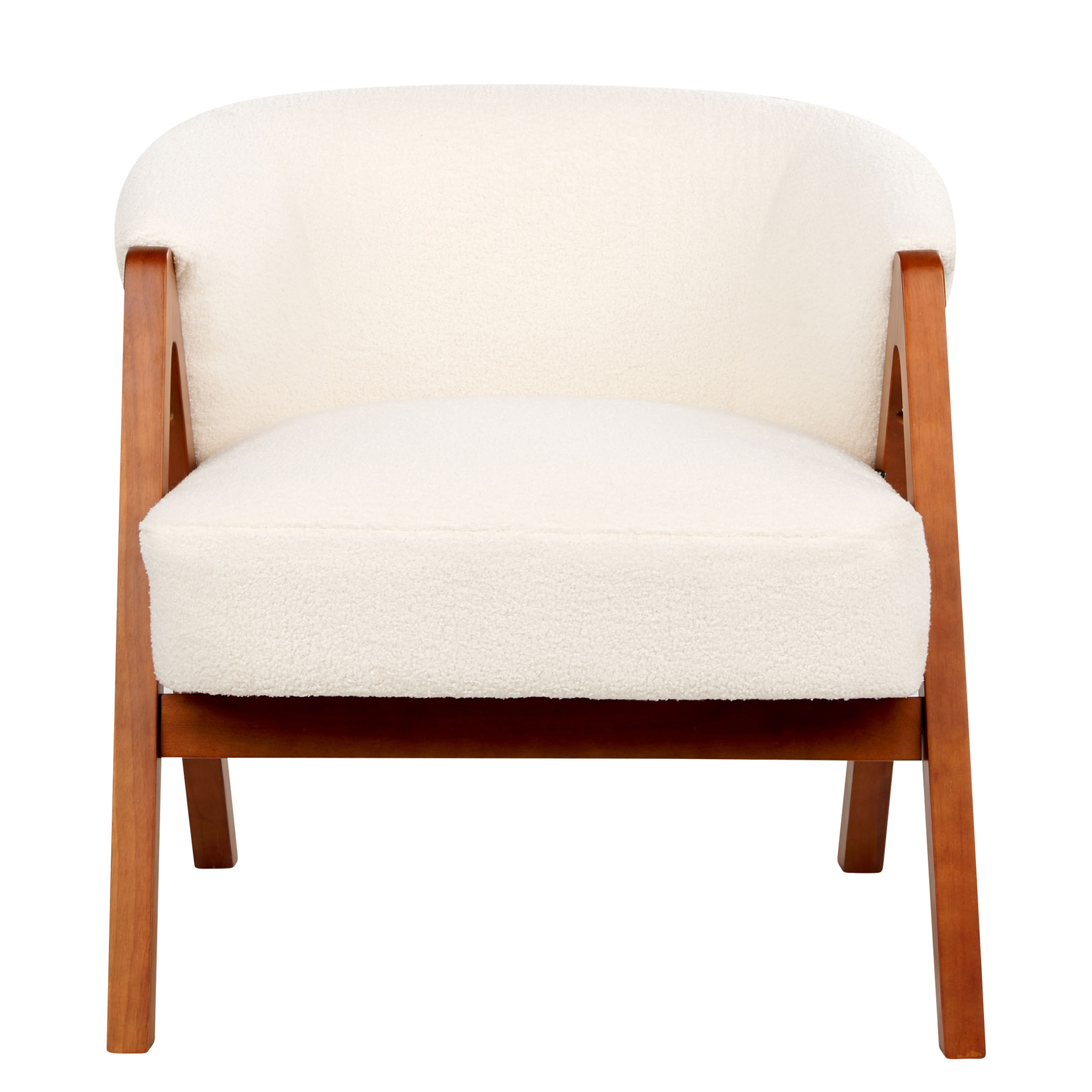 SKEI Armchair Boucle White [3]