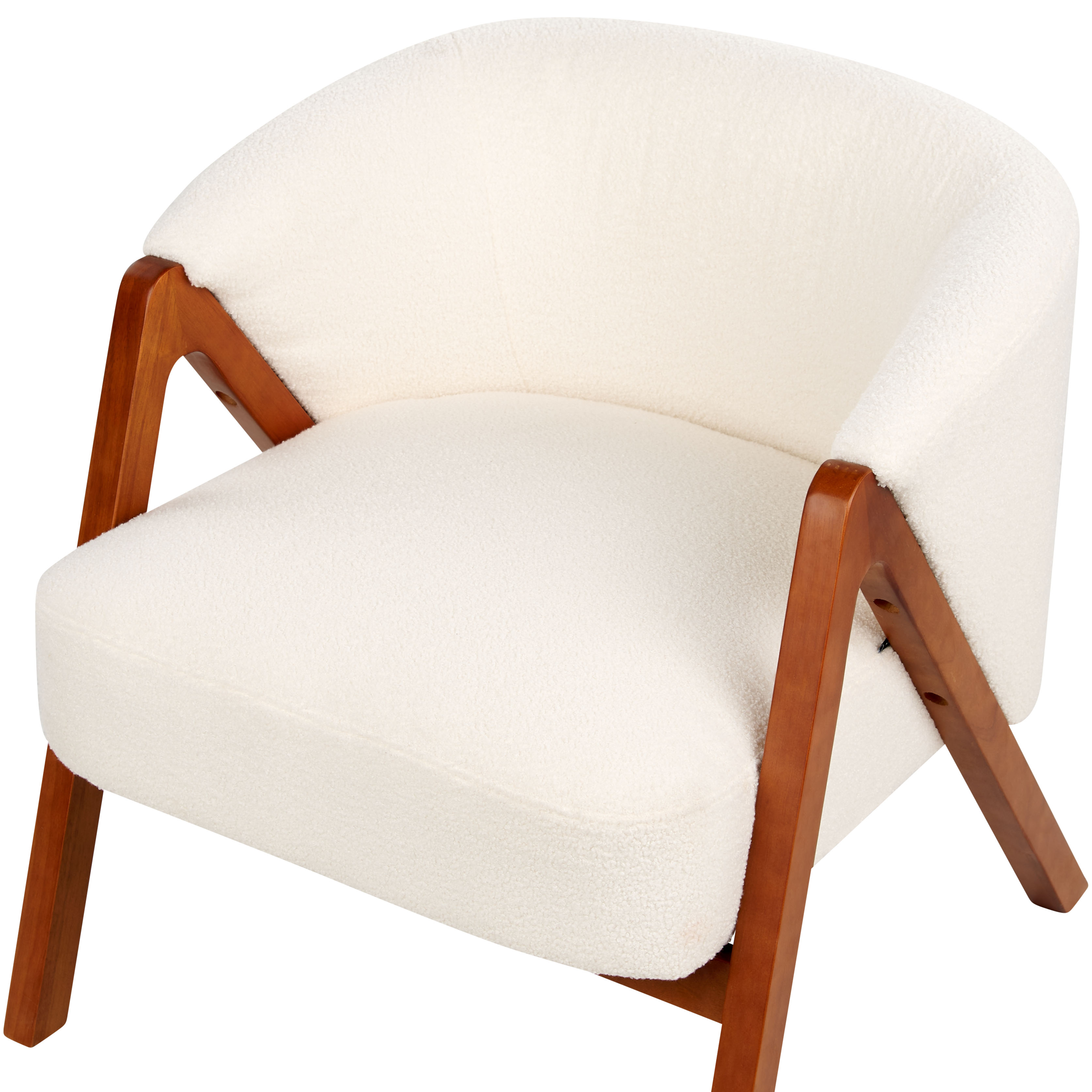 SKEI Armchair Boucle White [6]