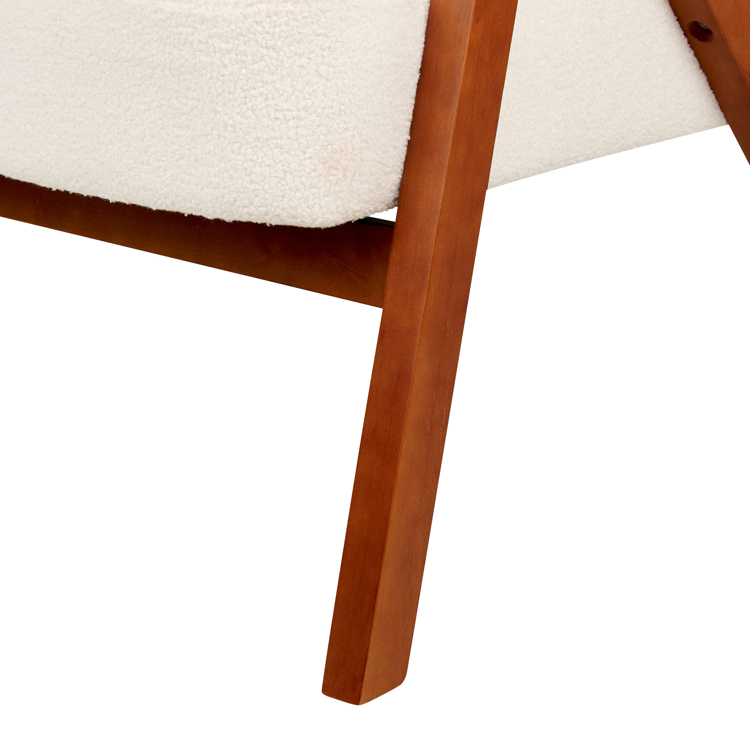 SKEI Armchair Boucle White [7]