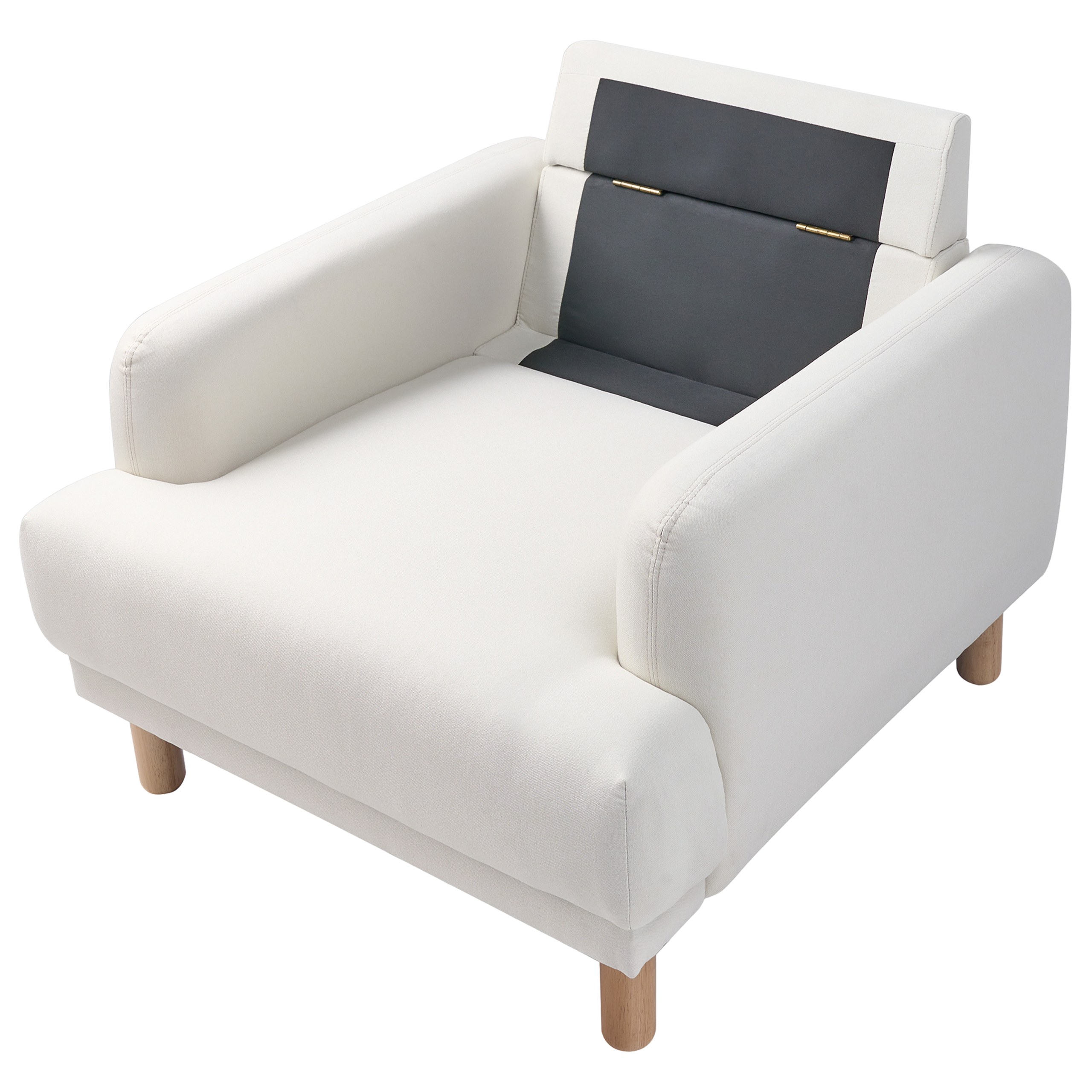 Fotoliu TUVE  Alb-murdar [7]