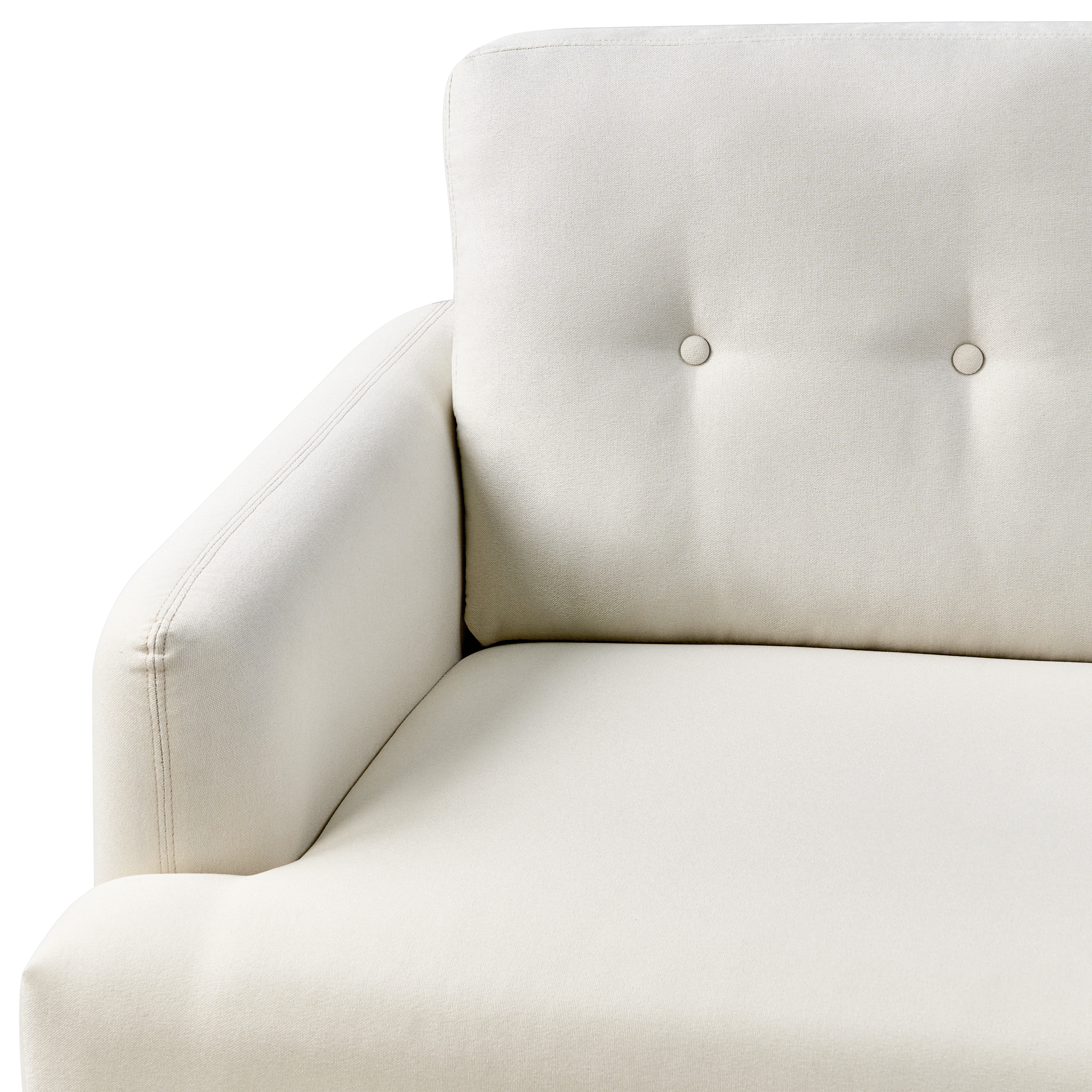 Canapea cu 3 locuri TUVE  Alb-murdar [7]