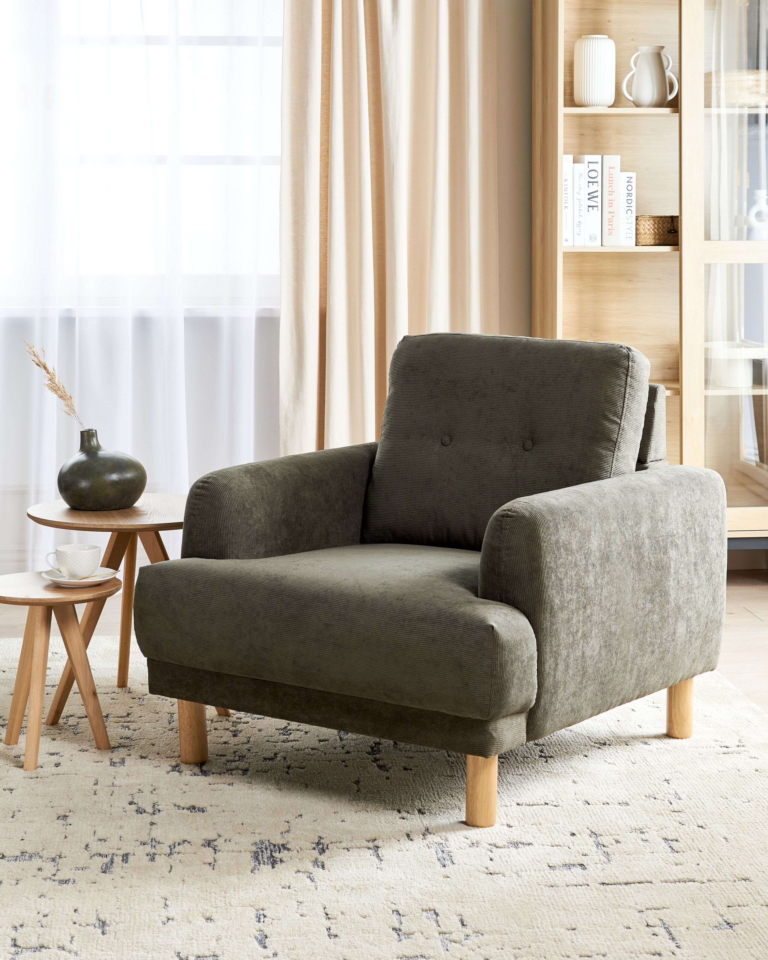 Fotoliu - Fotoliu TUVE Velur Verde închis