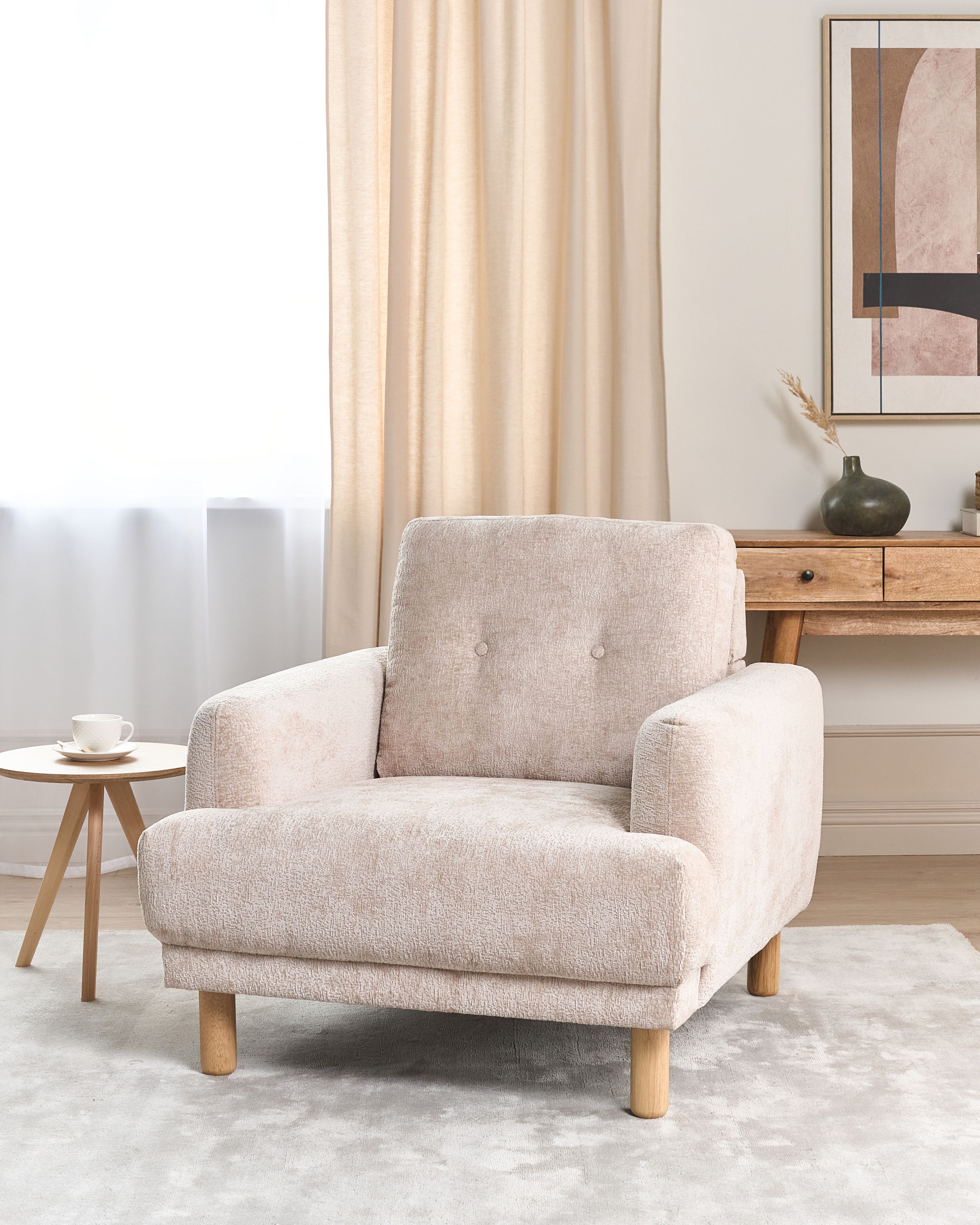 Fotoliu - Fotoliu TUVE Boucle Bej