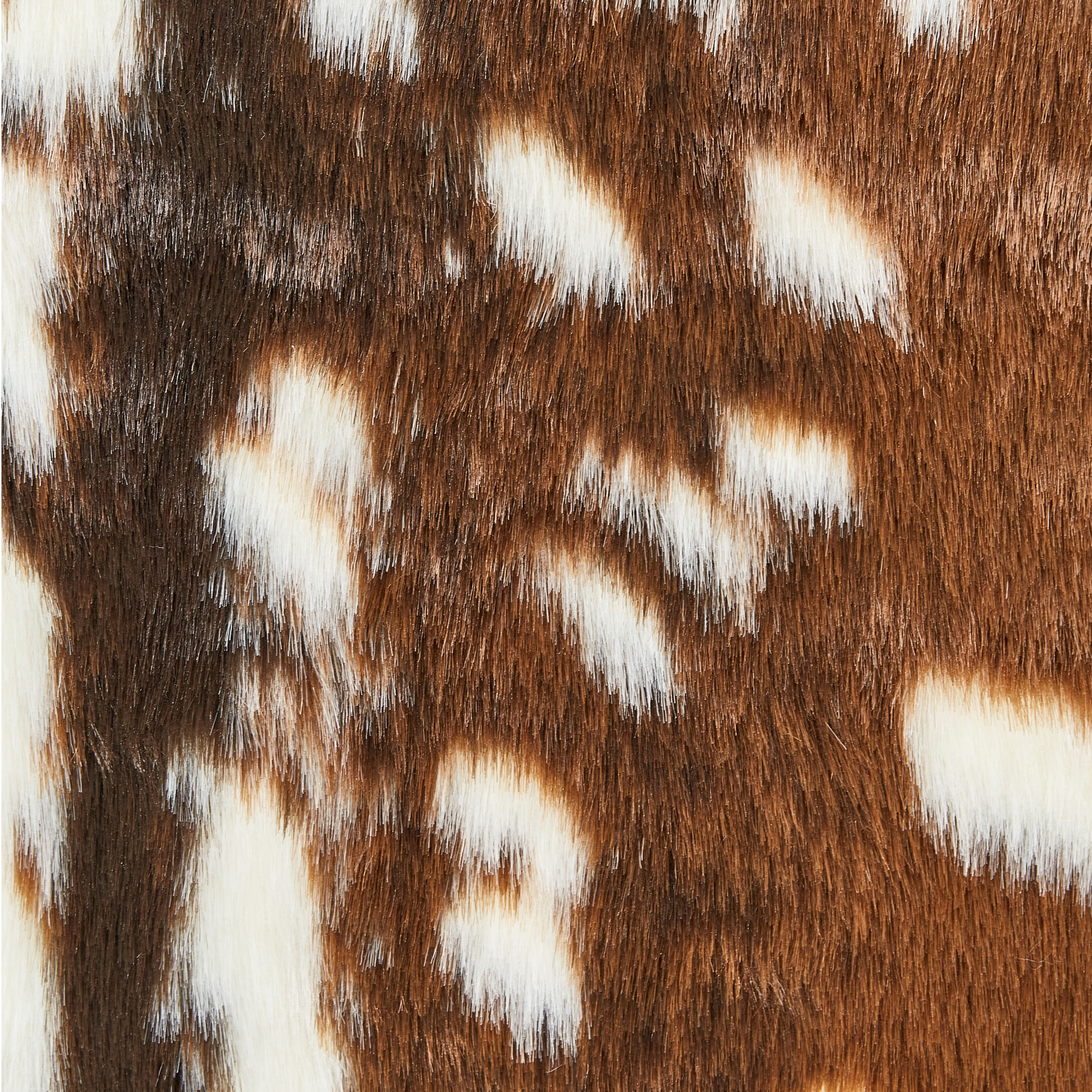 KNOLL Faux Fur Rug Brown 130 x 170 cm [6]