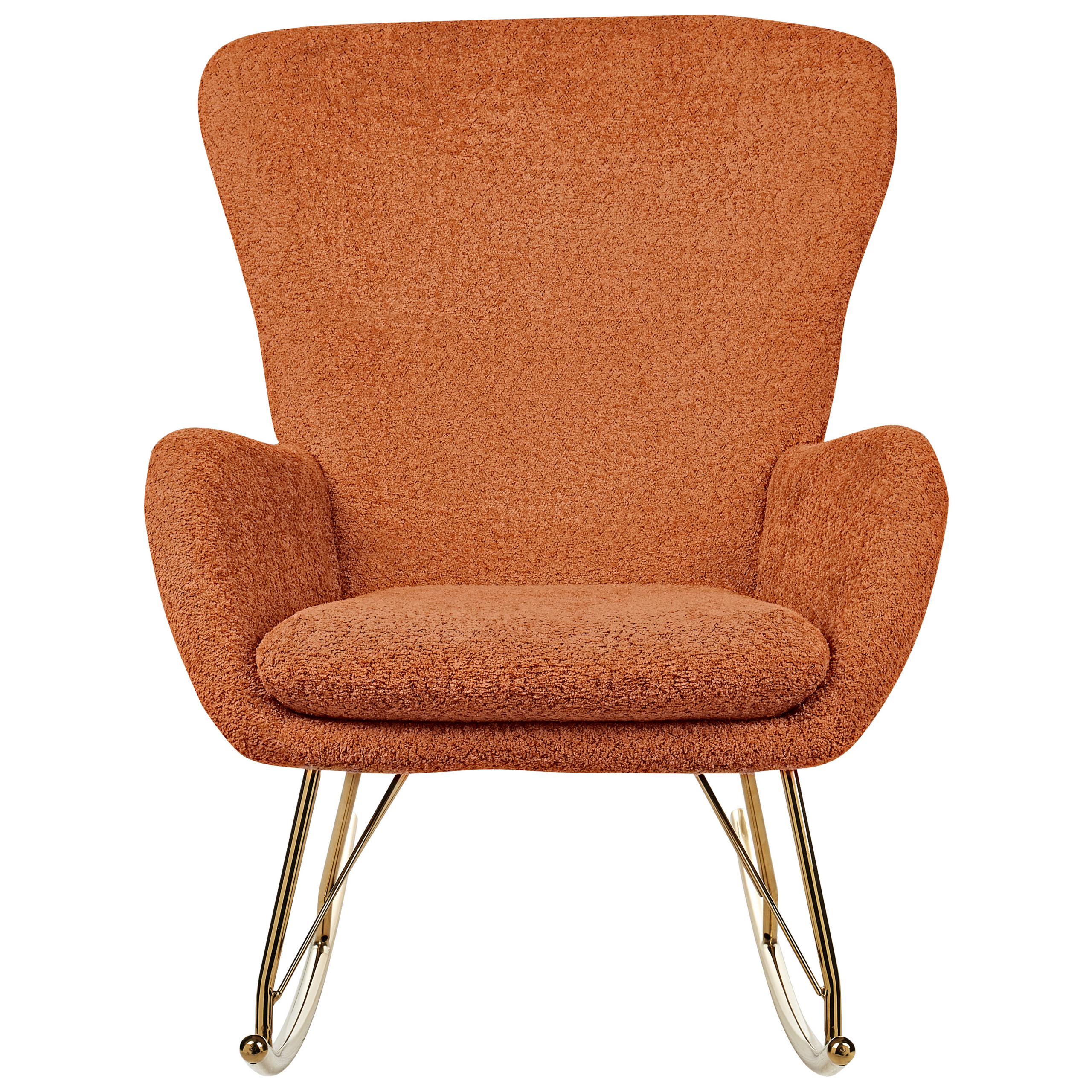 Swing chair ANASET Boucle Orange [4]