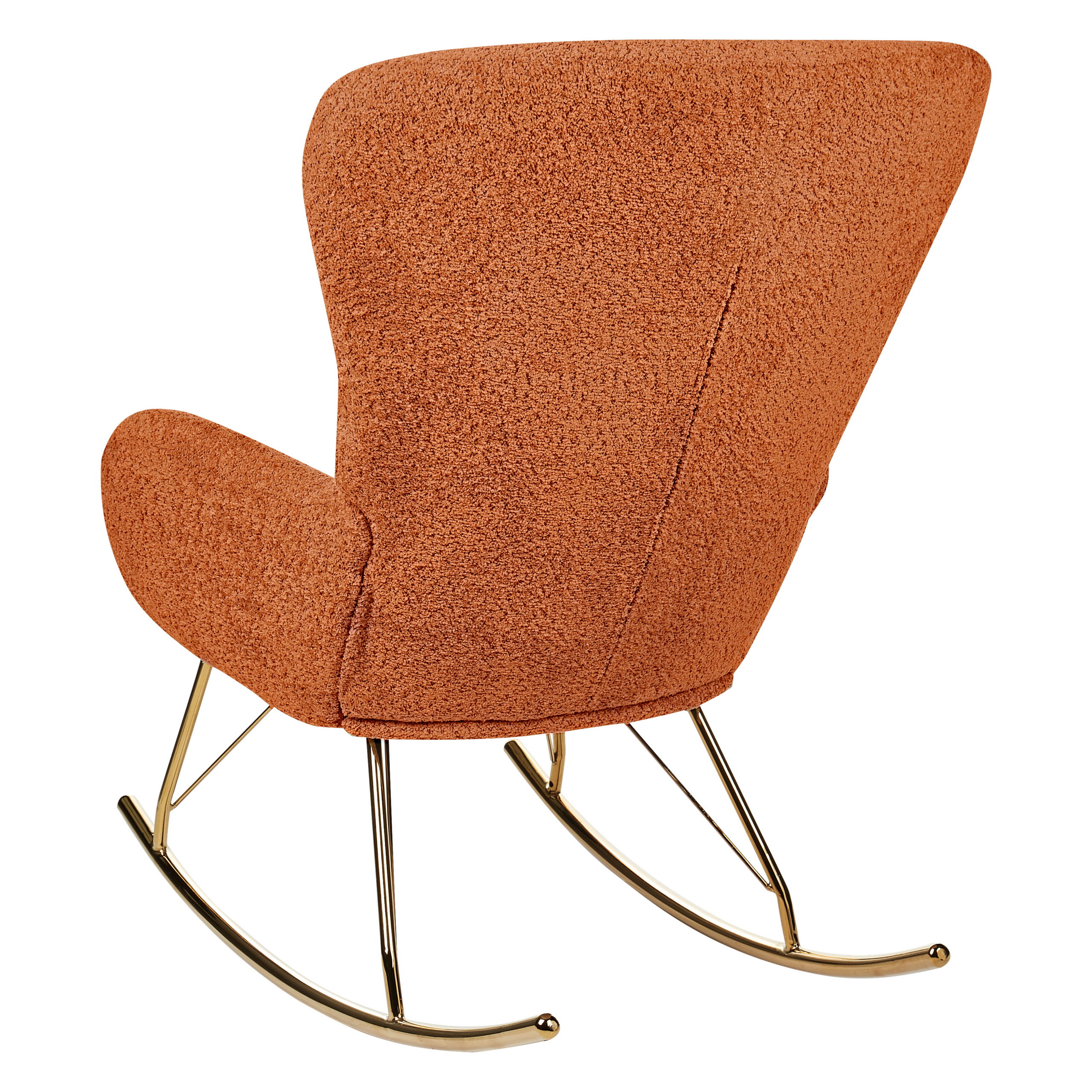 Swing chair ANASET Boucle Orange [6]