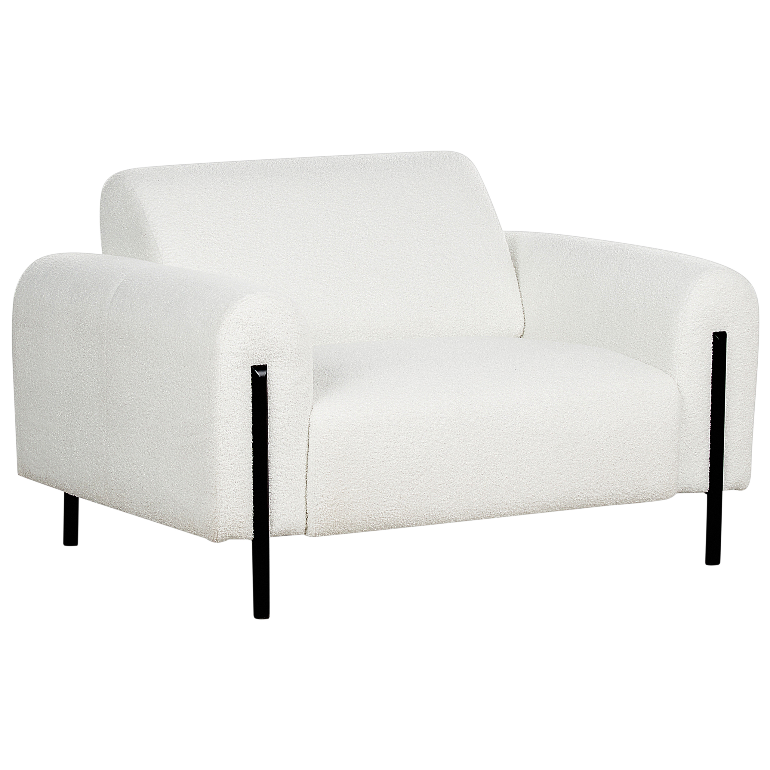 Fotoliu ASKIM Boucle Alb [4]