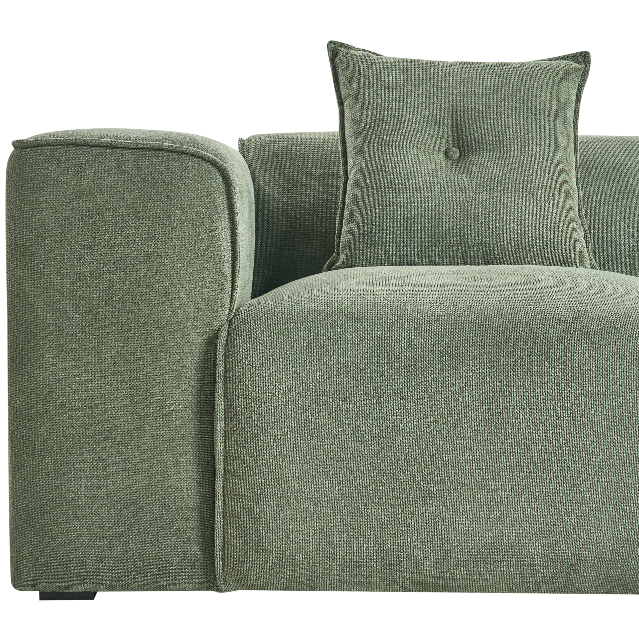 DOLVA 3-seater corner sofa Dark green left [6]