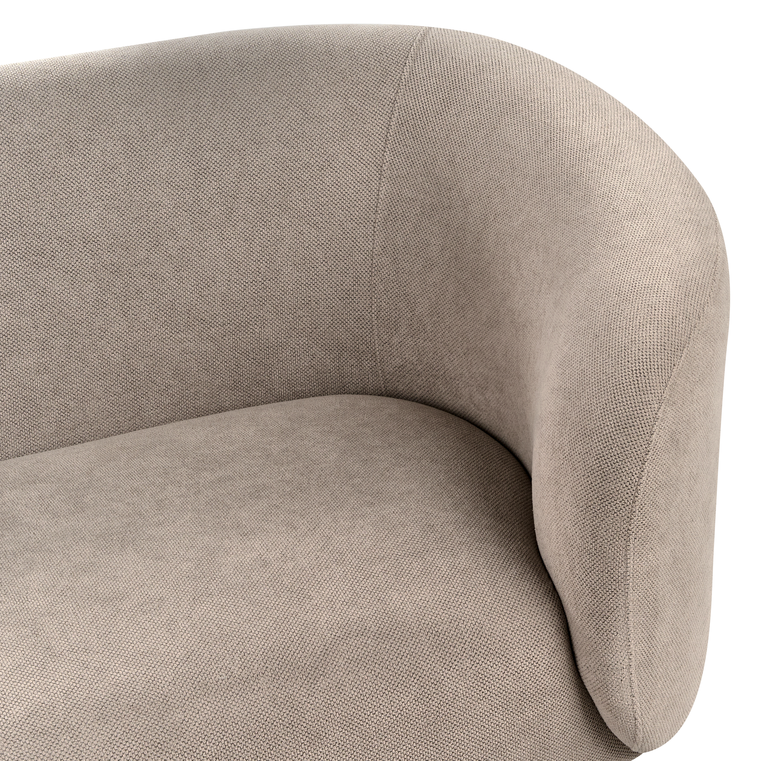 Canapea cu 3 locuri LOEN  Taupe [7]