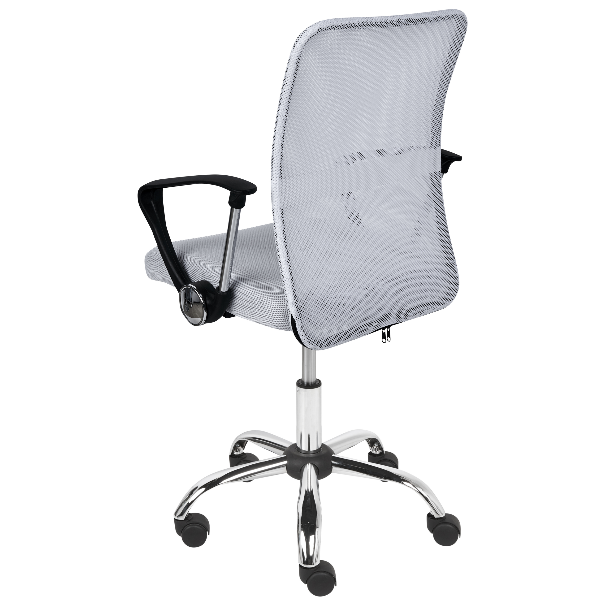 Scaun ergonomic BEST Alb-murdar [5]