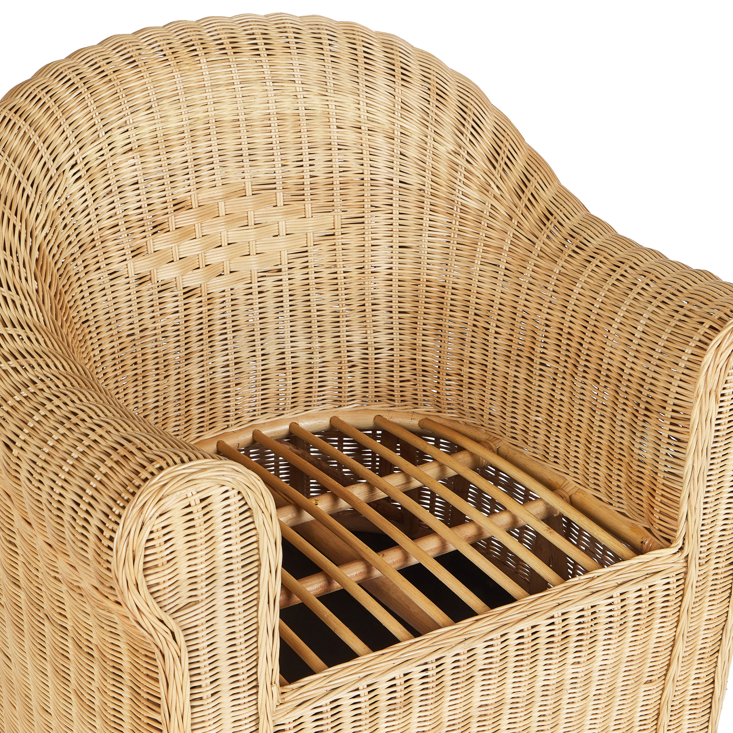 Fotoliu de grădină LIVADEIA Ratan Natural [9]