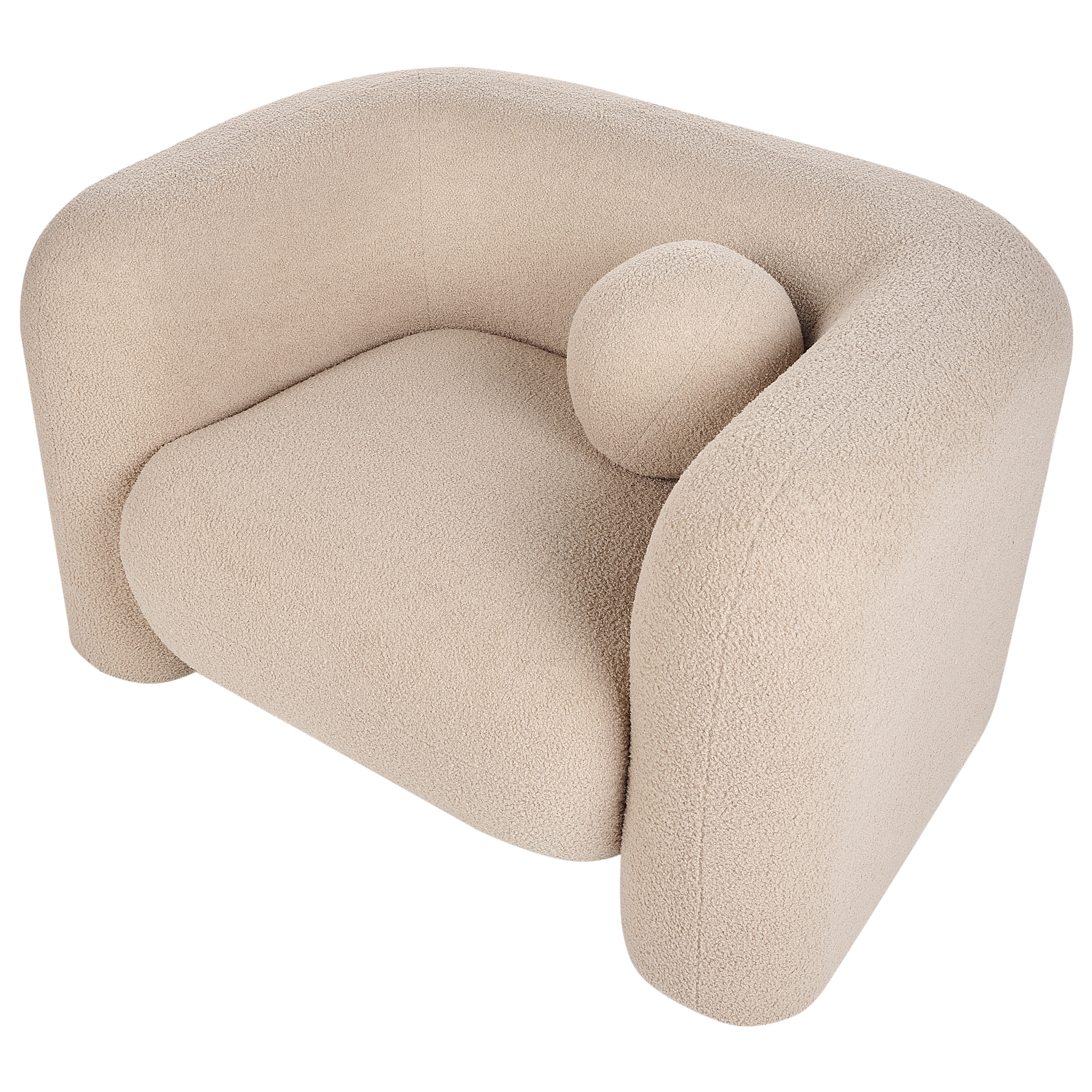 Fotoliu LEIREN Boucle Bej [7]