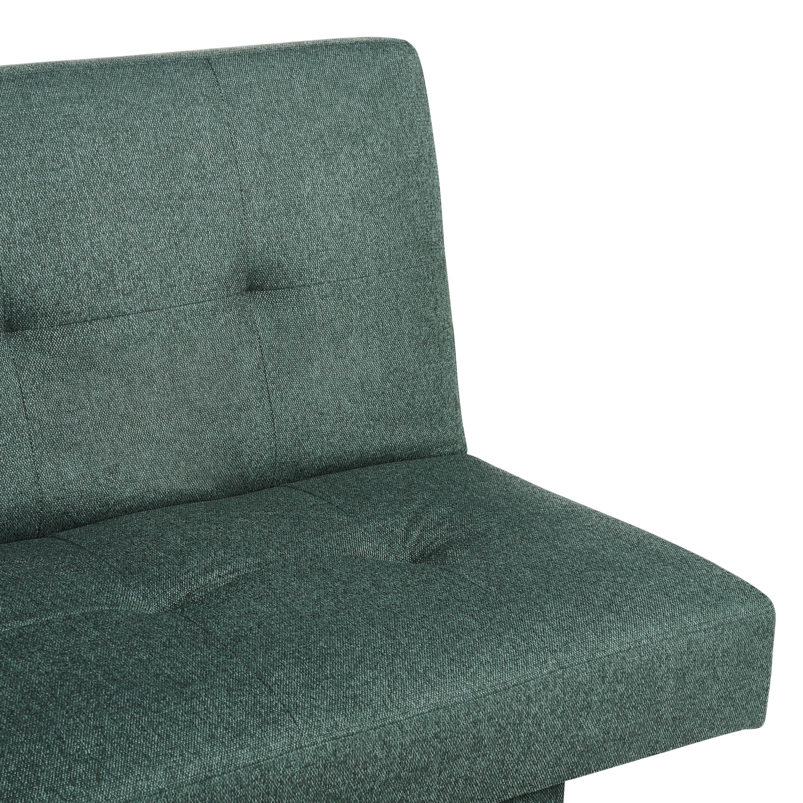 Canapea extensibilă cu 3 locuri LEEDS  Verde [8]