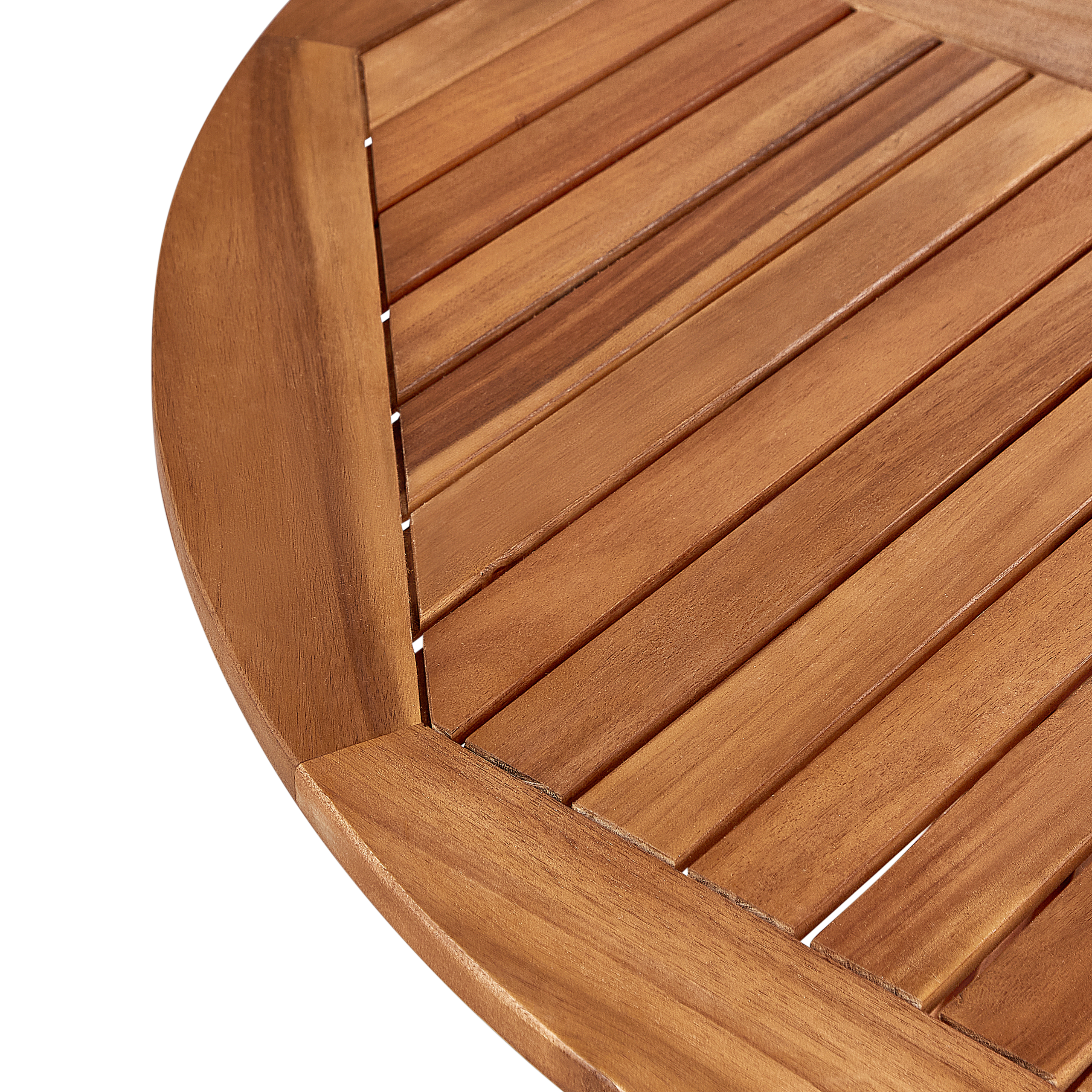 Masă dining de exterior AGELLO 120 cm 120 cm Lemn de acacia Maro [4]