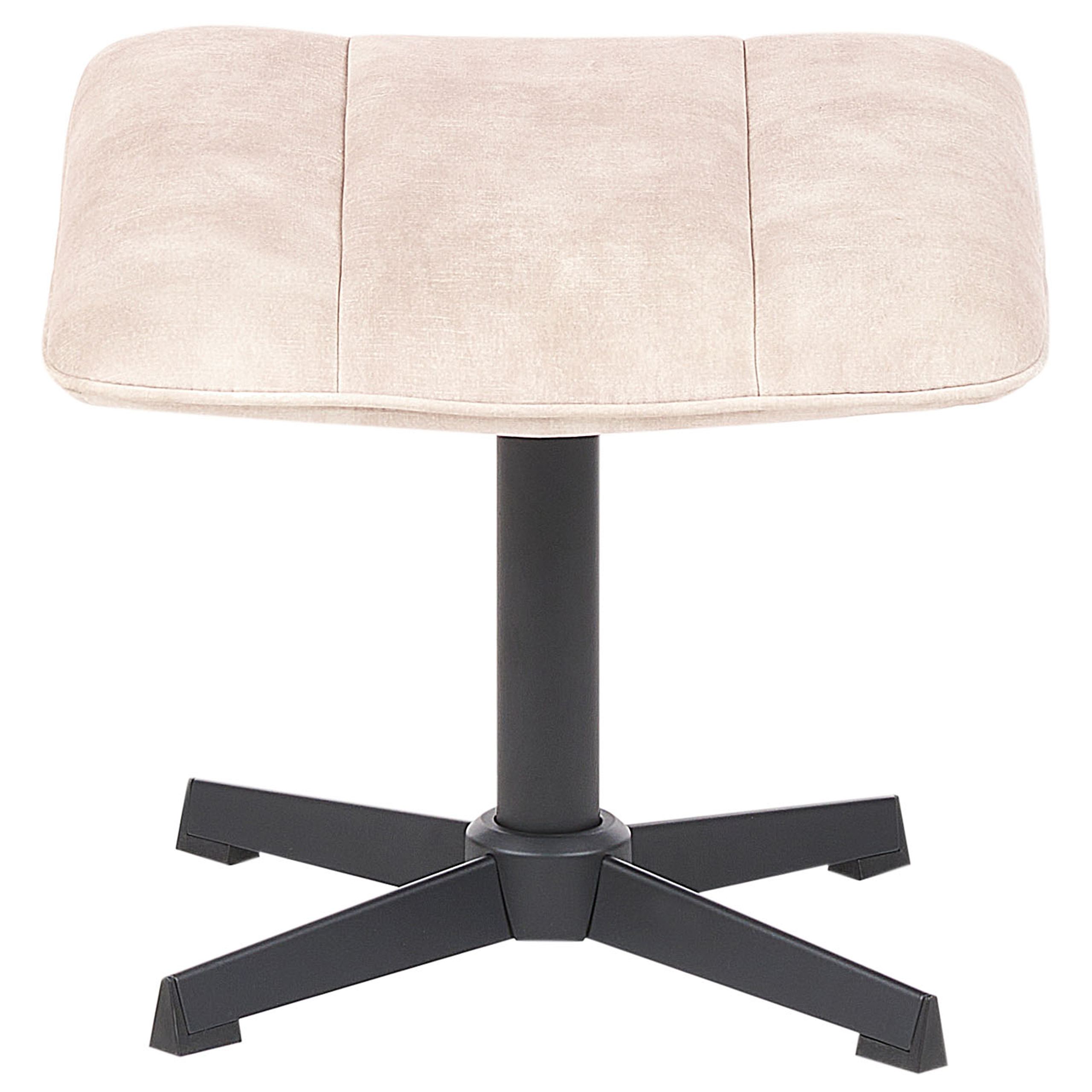 Fotoliu rotativ LIA cu taburet Catifea Bej [8]