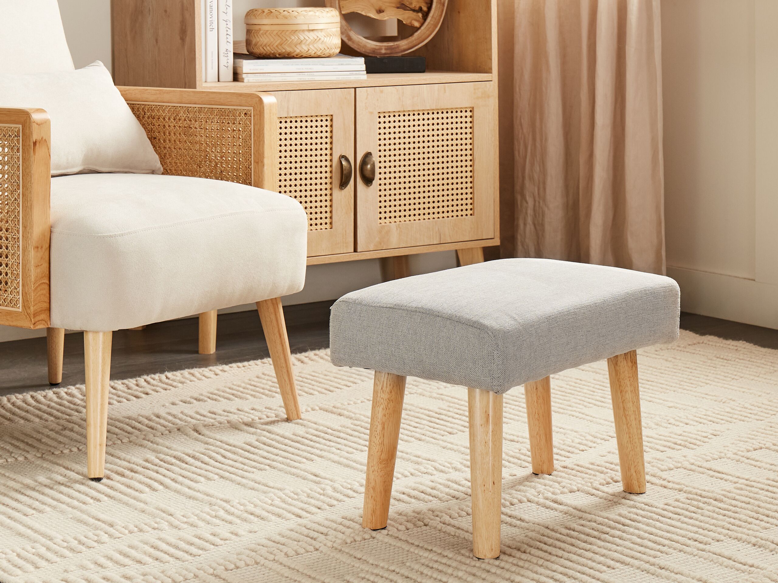 Stool Chair TAKOMA II Light Grey [1]