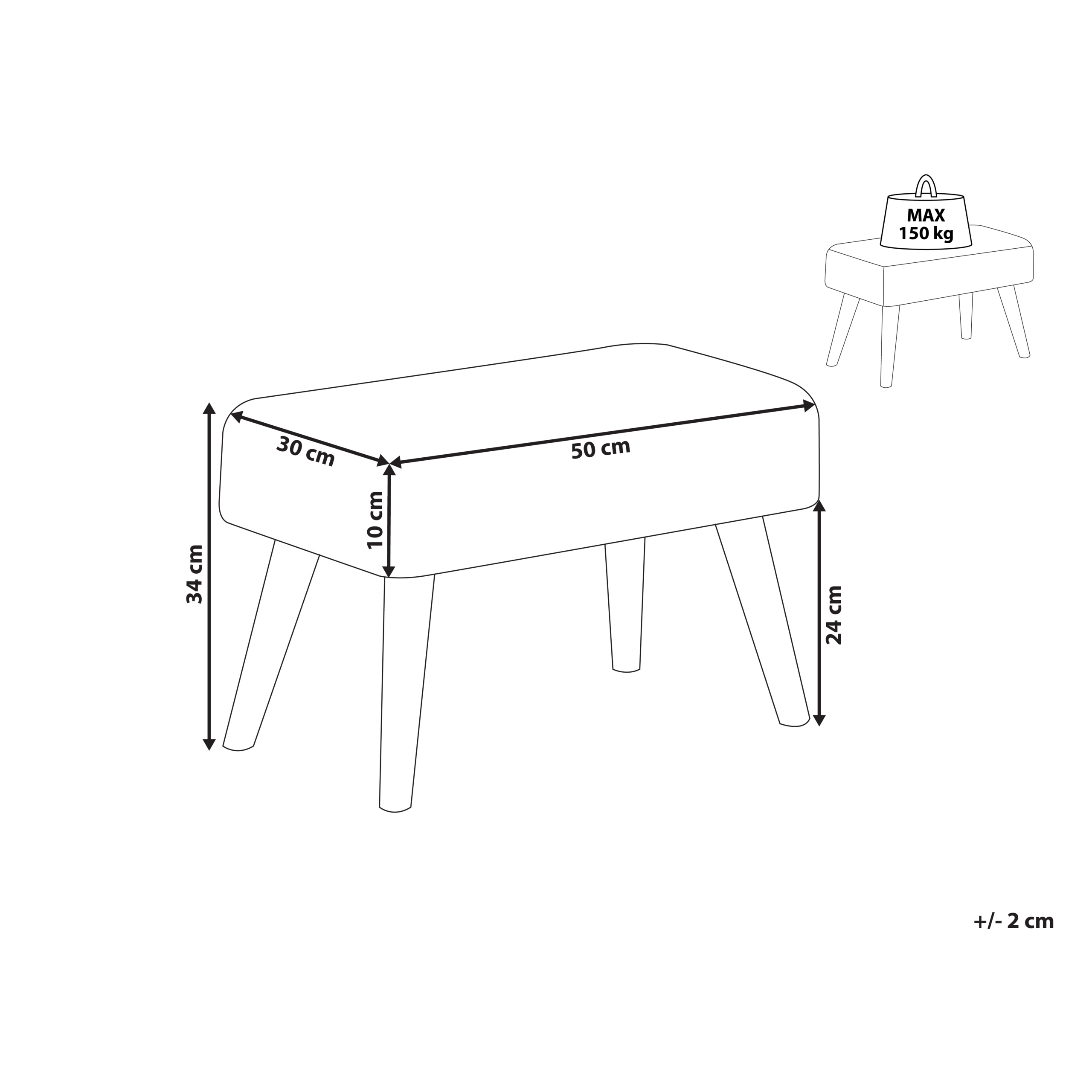 Stool Chair TAKOMA II Light Grey [3]