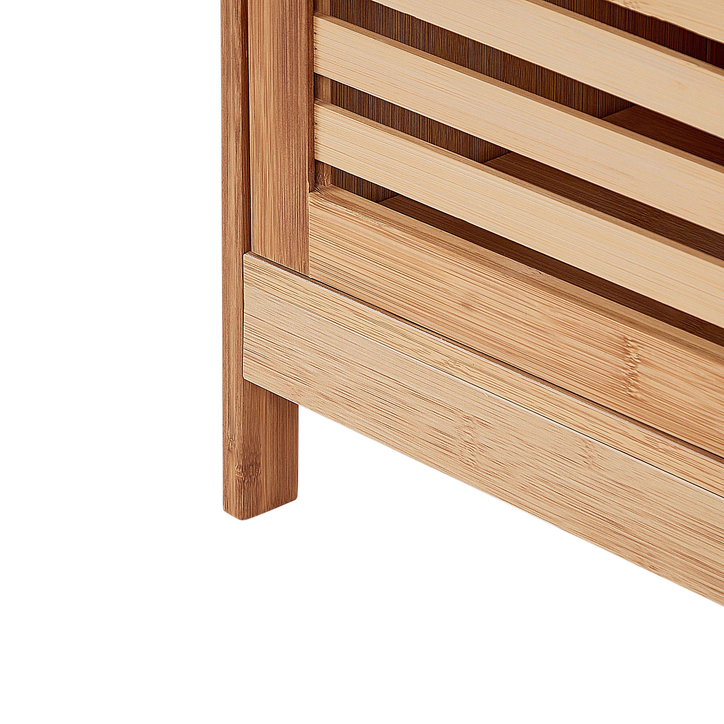 Washbasin cover MISSOULA Bamboo wood 60 cm Light brown [8]