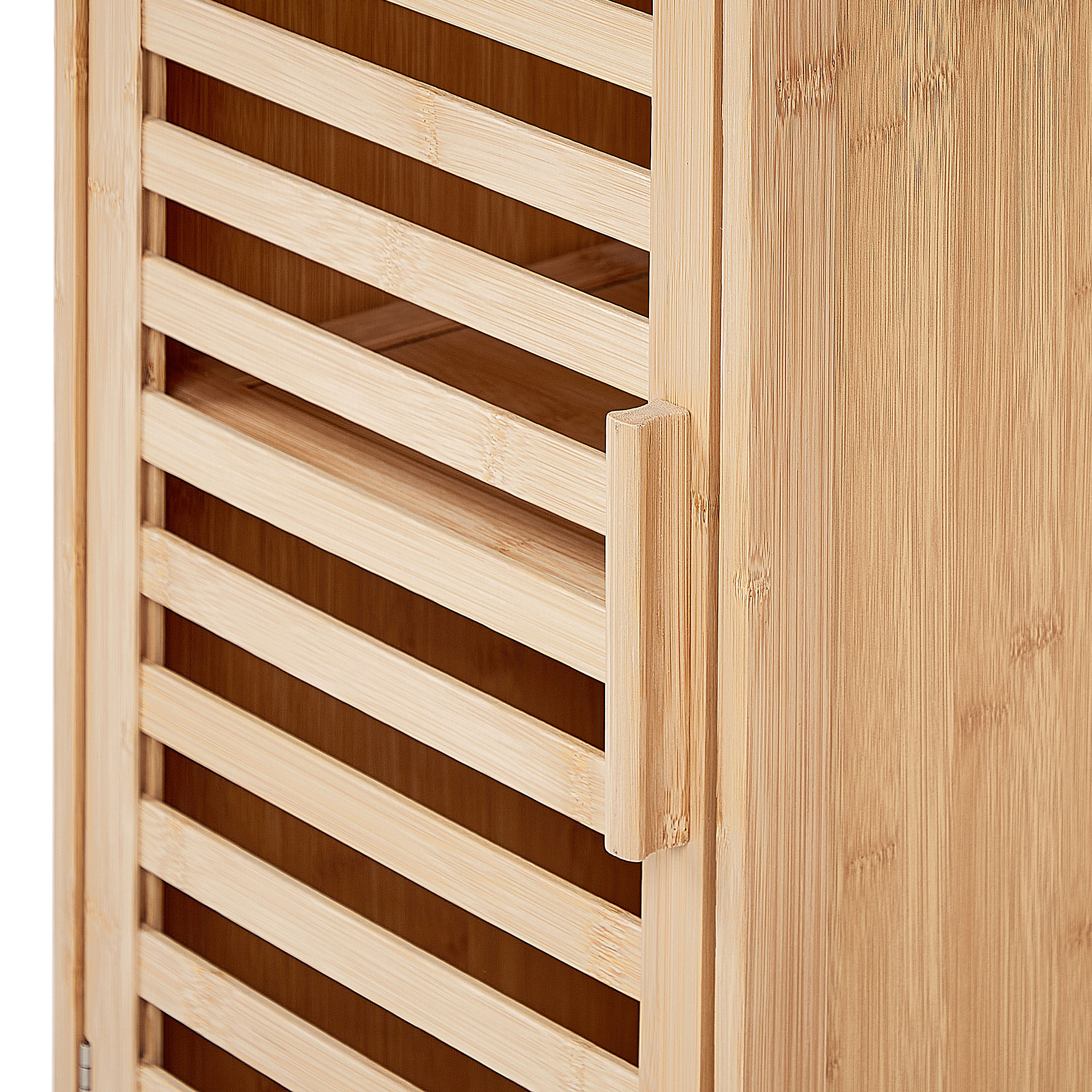 Shelving unit OWASSO Bamboo wood Light brown [9]