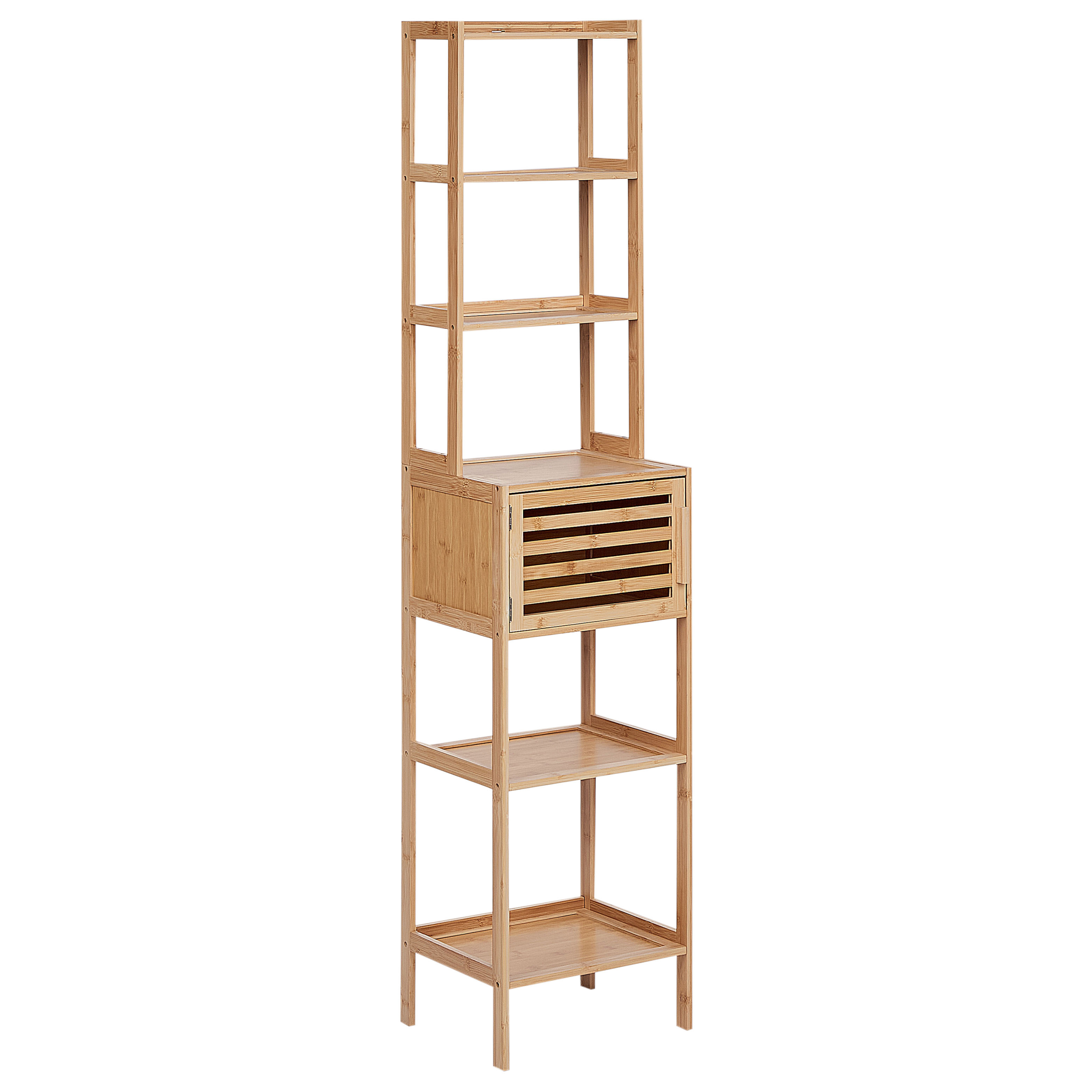 Shelving Unit LEHI Bamboo Wood Light Brown [2]