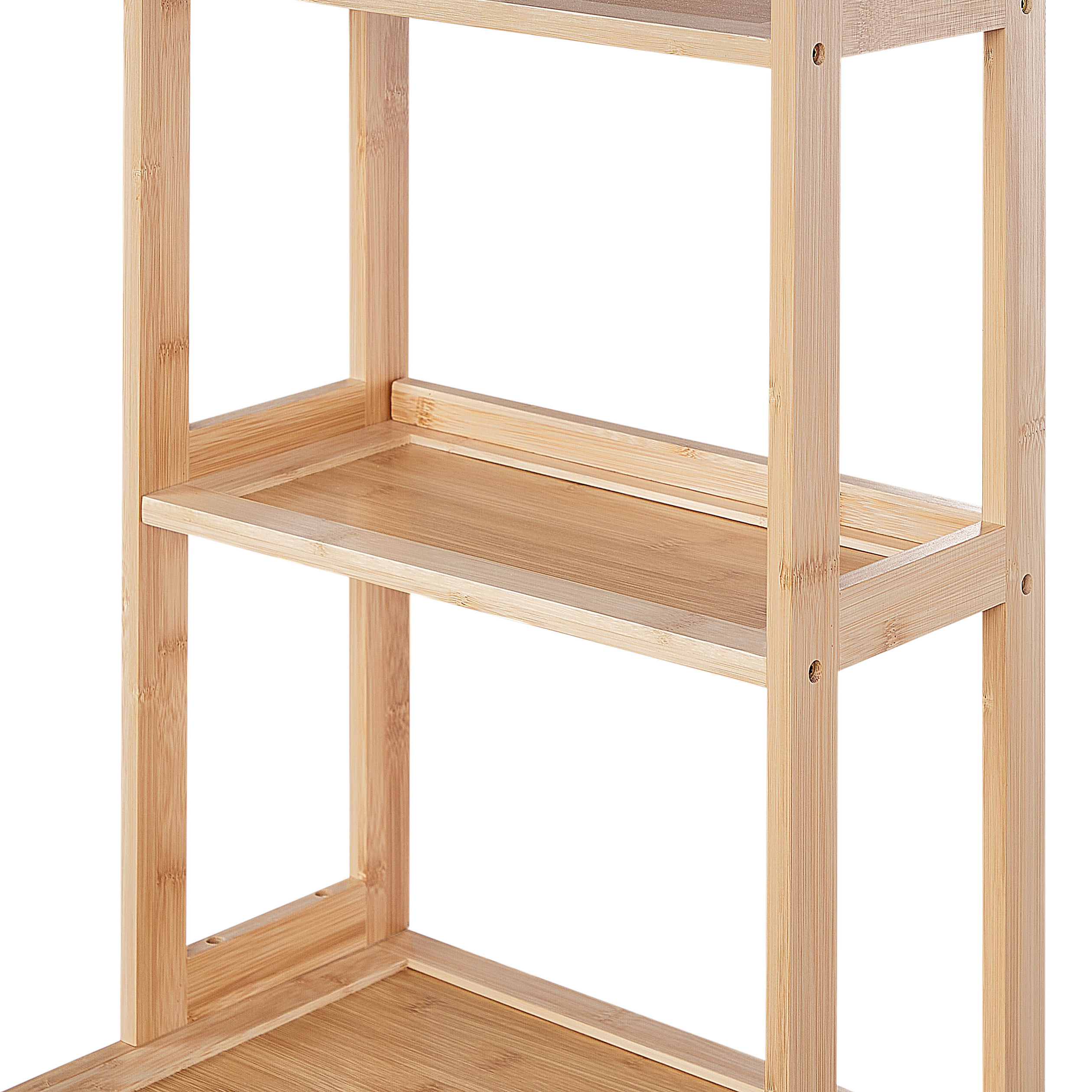 Shelving Unit LEHI Bamboo Wood Light Brown [8]