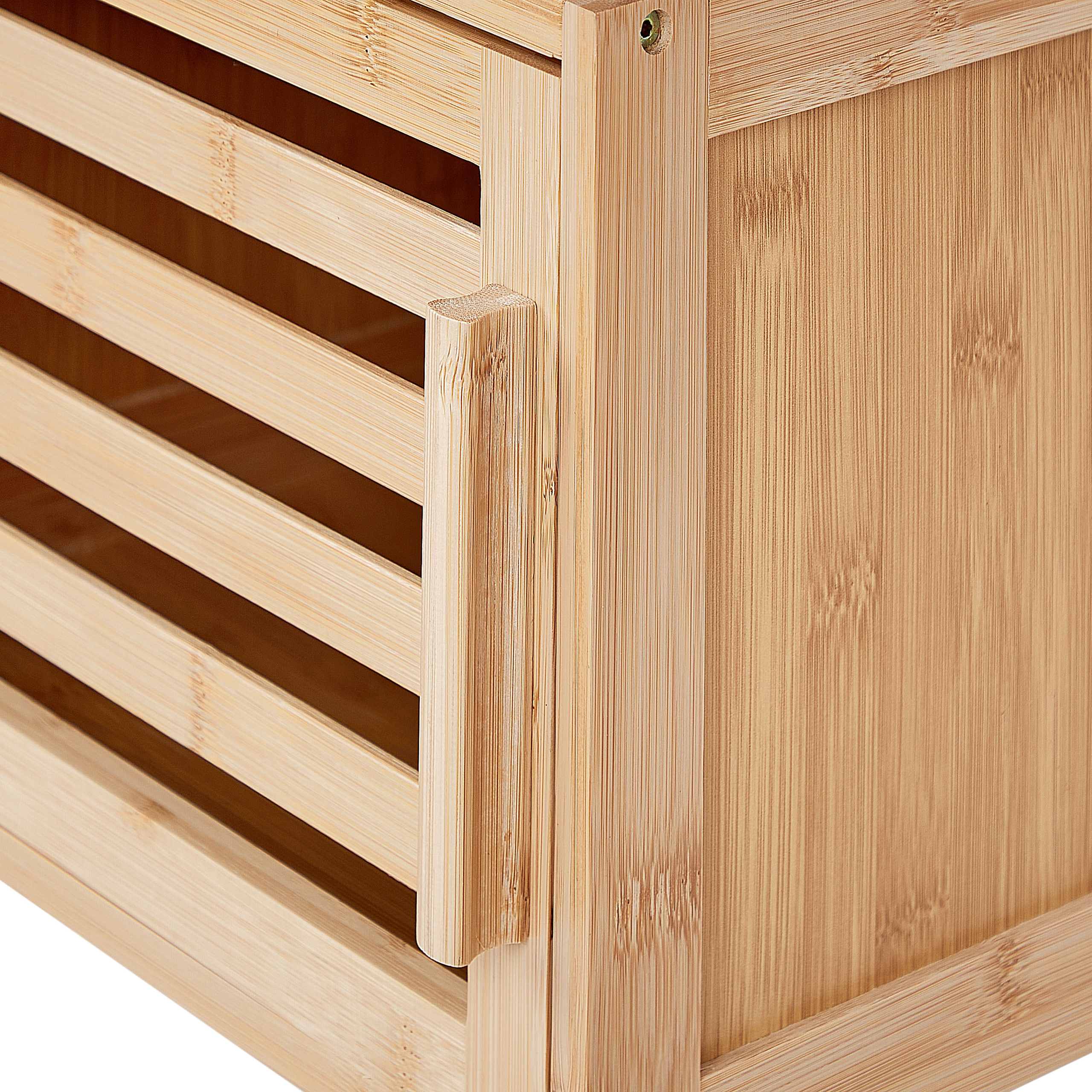 Shelving Unit LEHI Bamboo Wood Light Brown [9]