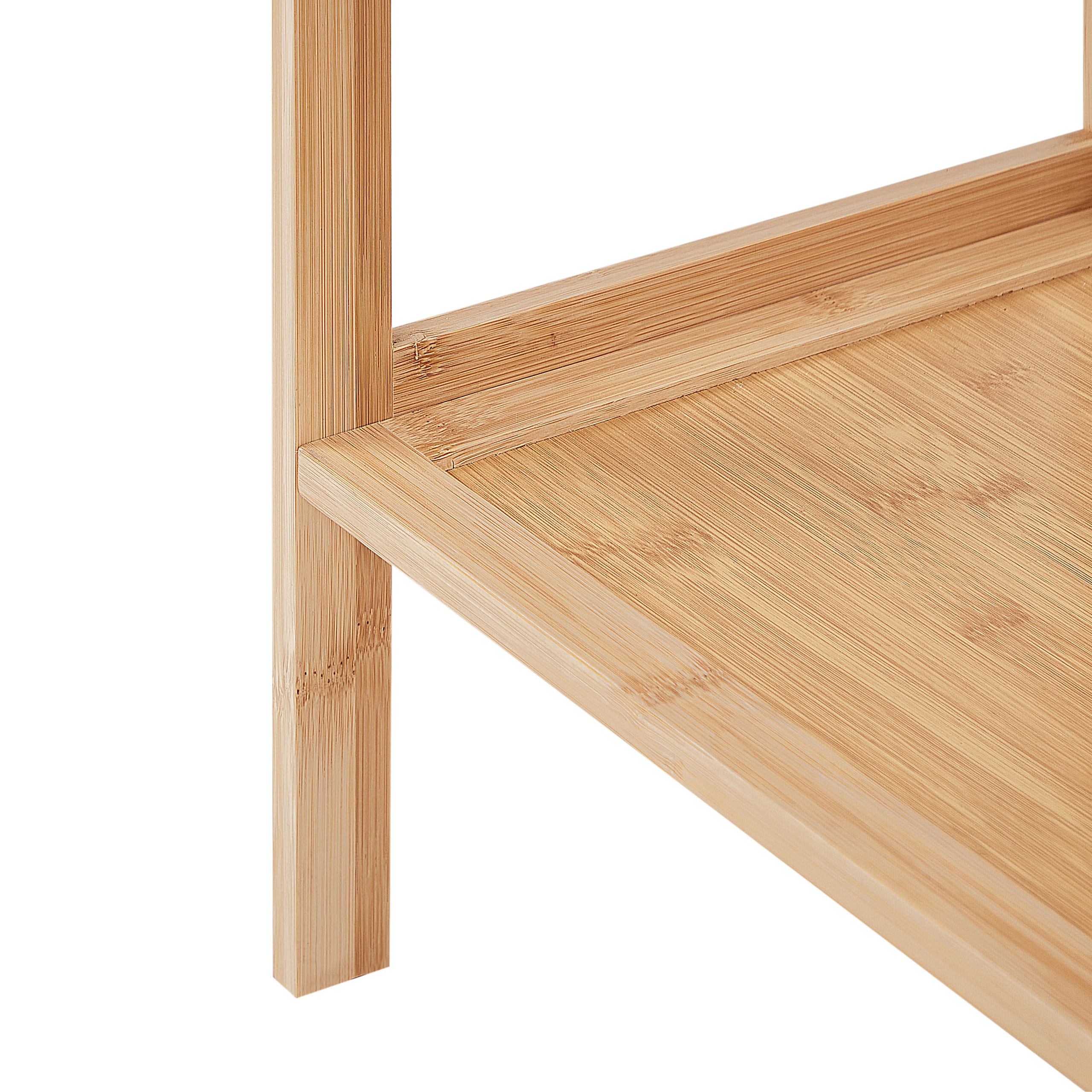 Shelving Unit LEHI Bamboo Wood Light Brown [10]