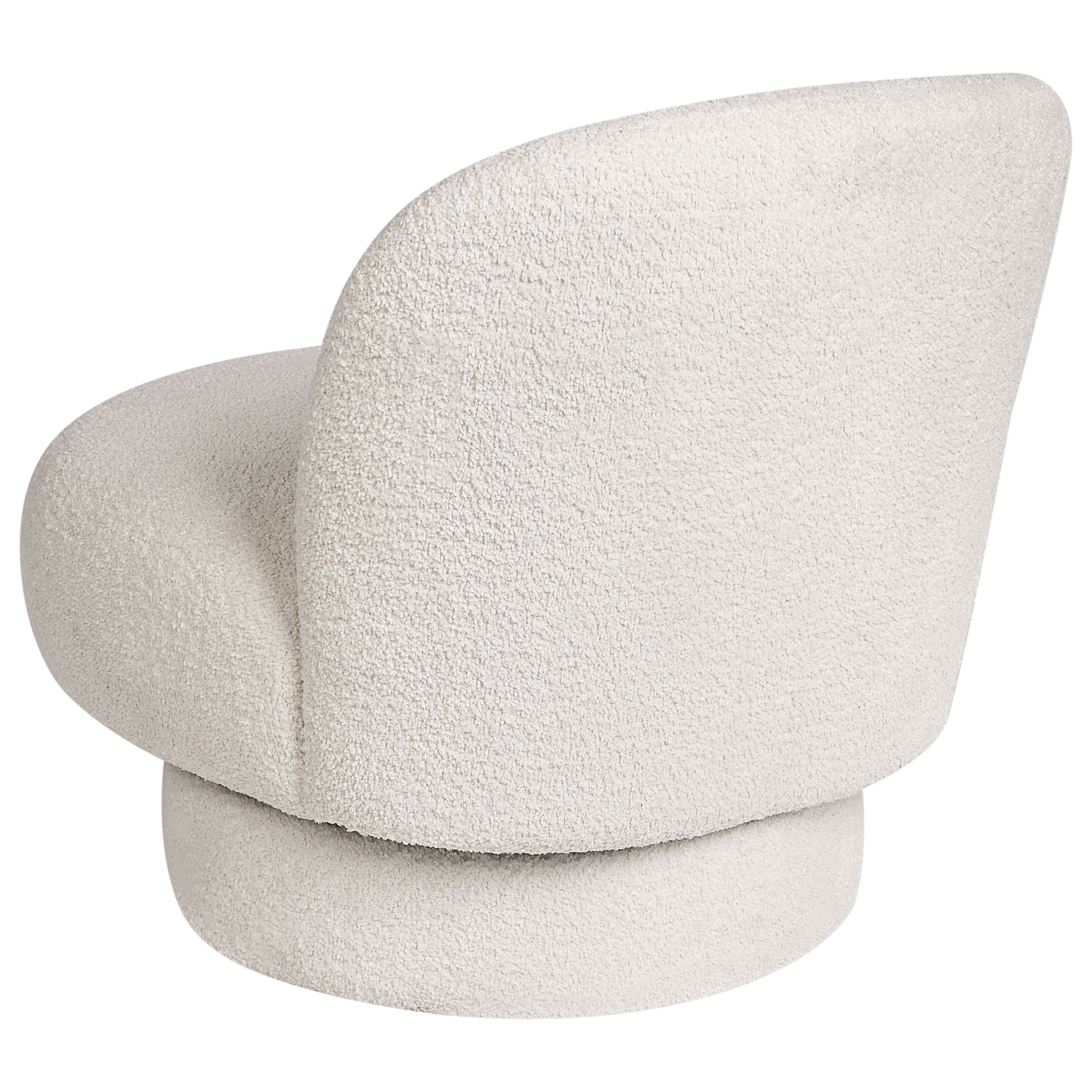 AYLO Swivel Armchair Boucle Off-white [6]