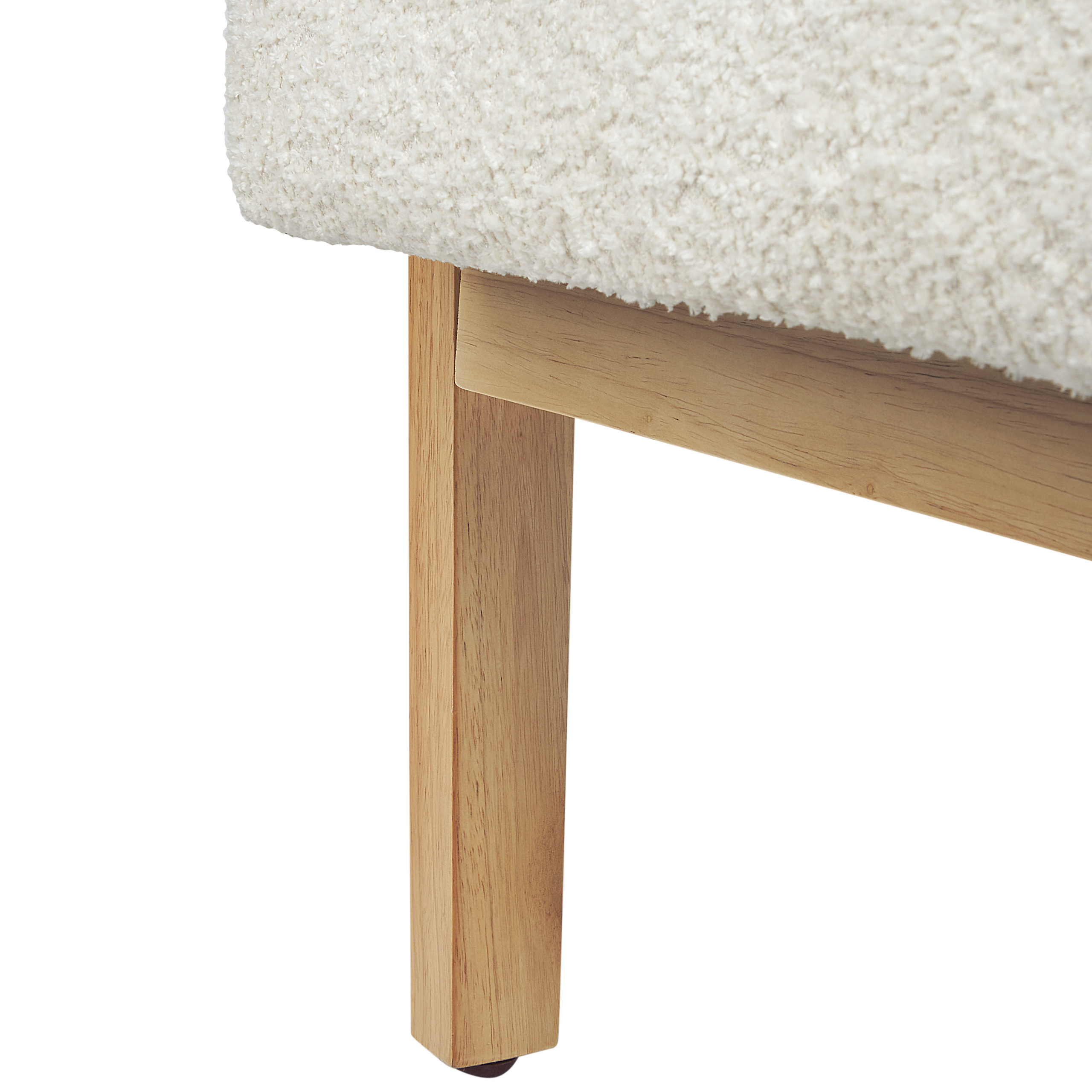 Fotoliu HJO Boucle Alb-murdar [8]