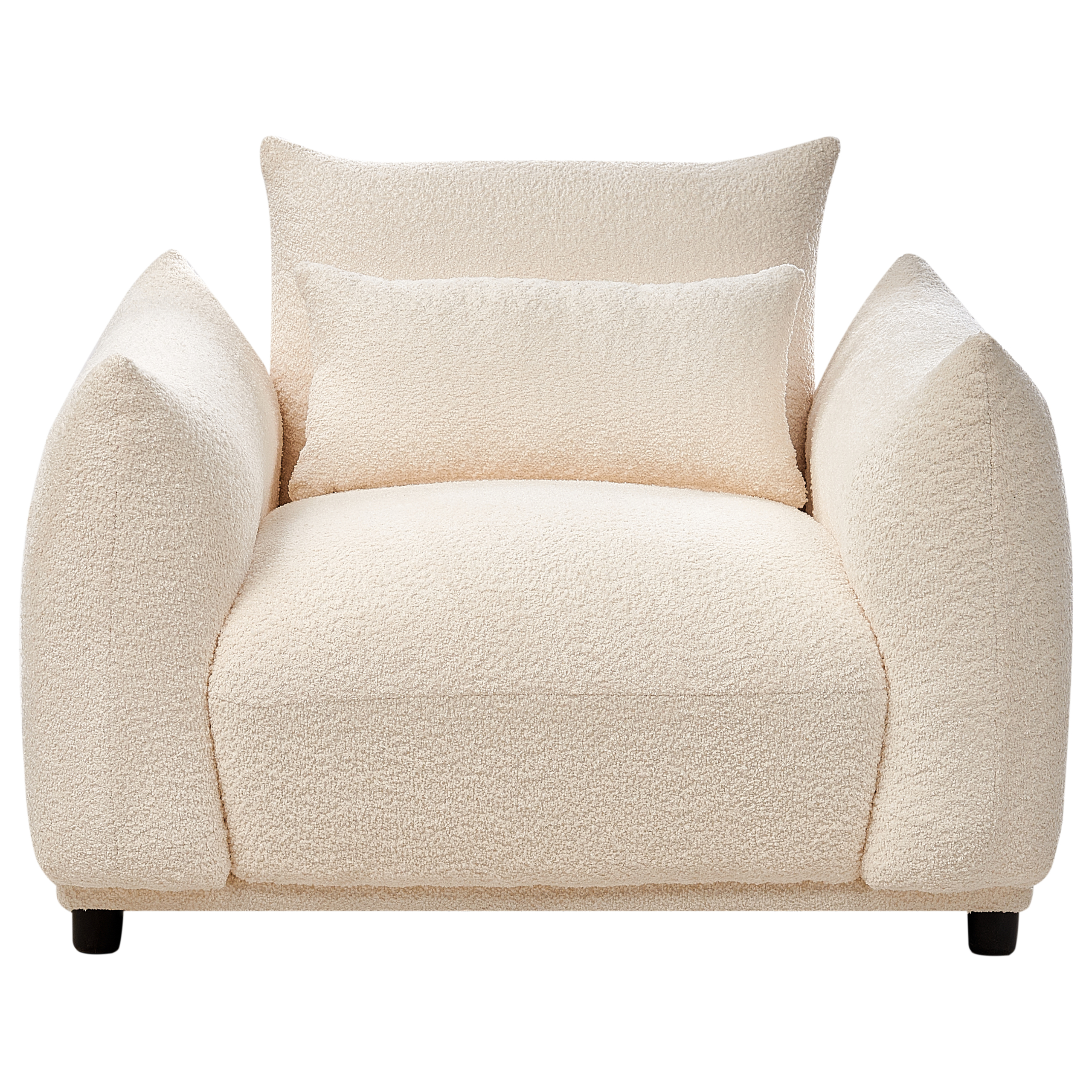 Fotoliu JAMSA Boucle Alb-murdar [5]