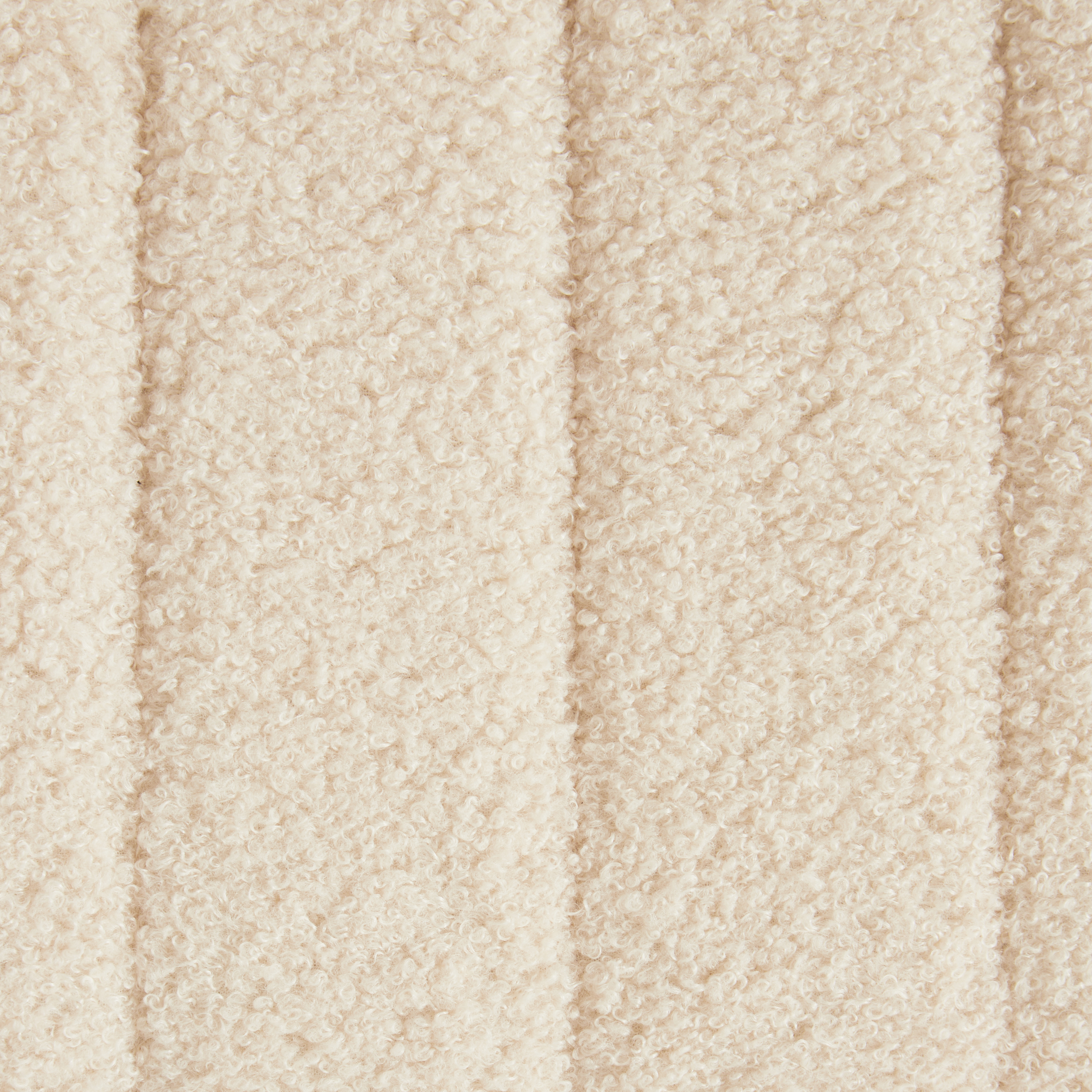 Set of 2 dining chairs DUBROVNIK Boucle Light Beige [10]