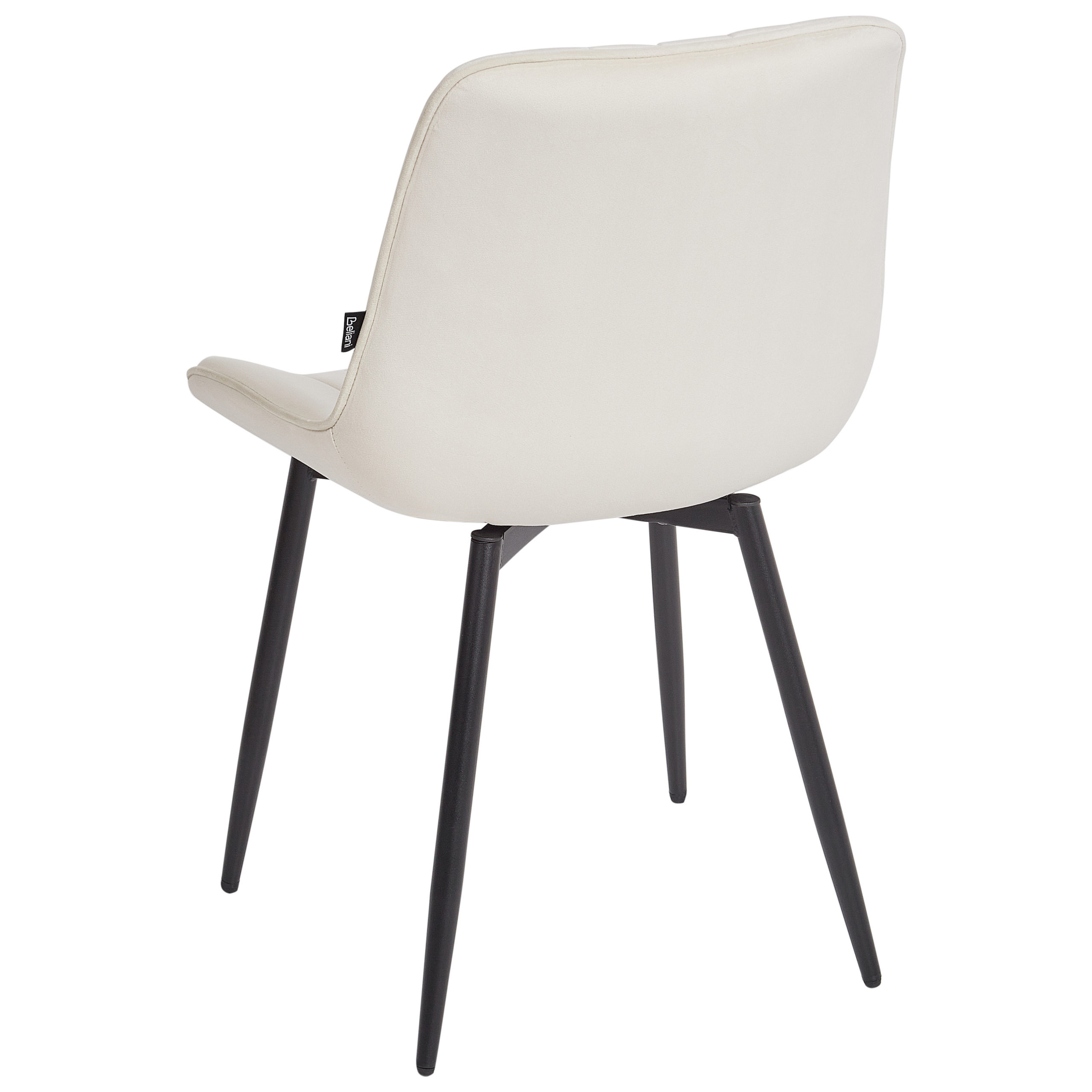 Set de 2 scaune dining DUBROVNIK Catifea Bej deschis [6]