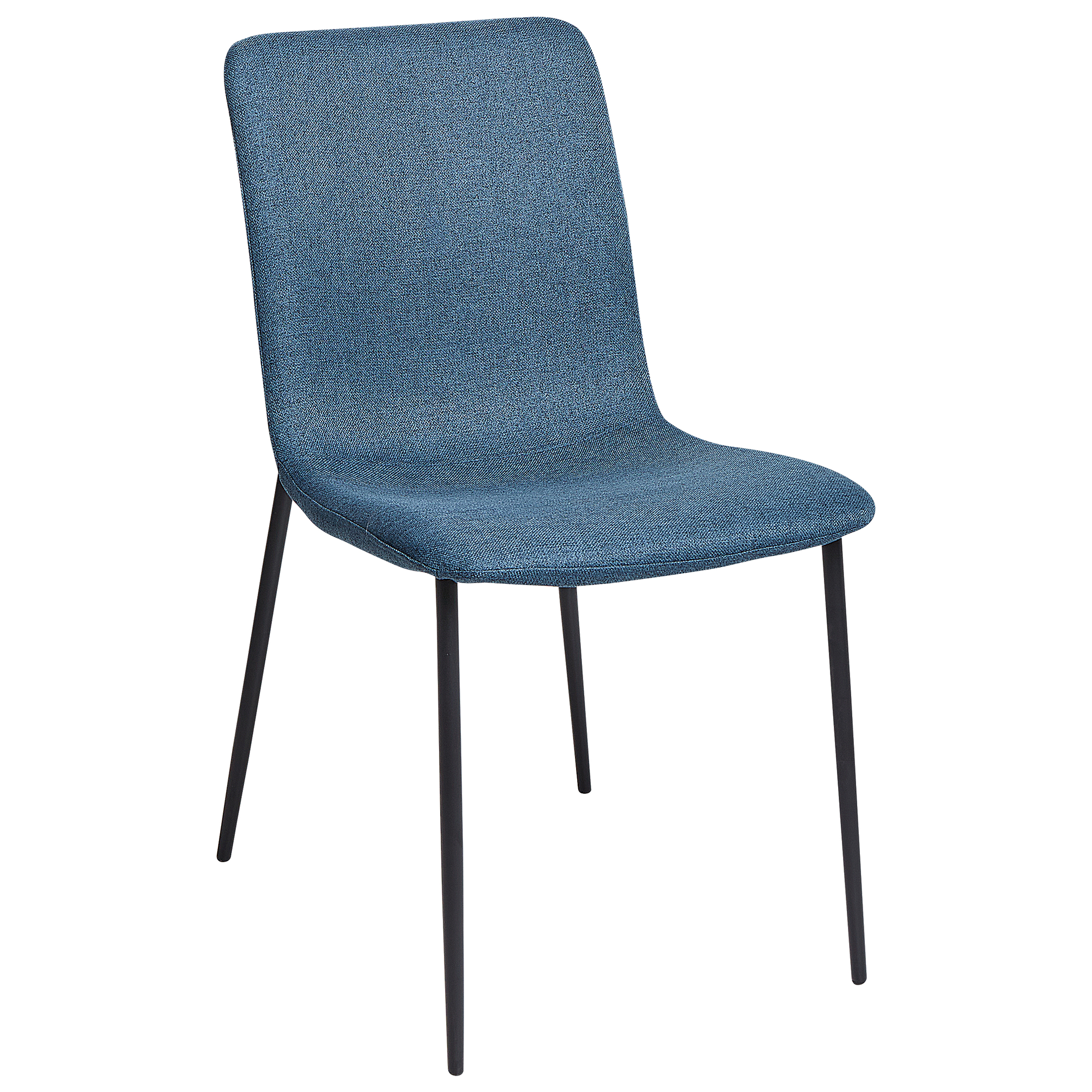 Set of 4 dining chairs GLENDIVE Dark Blue [4]
