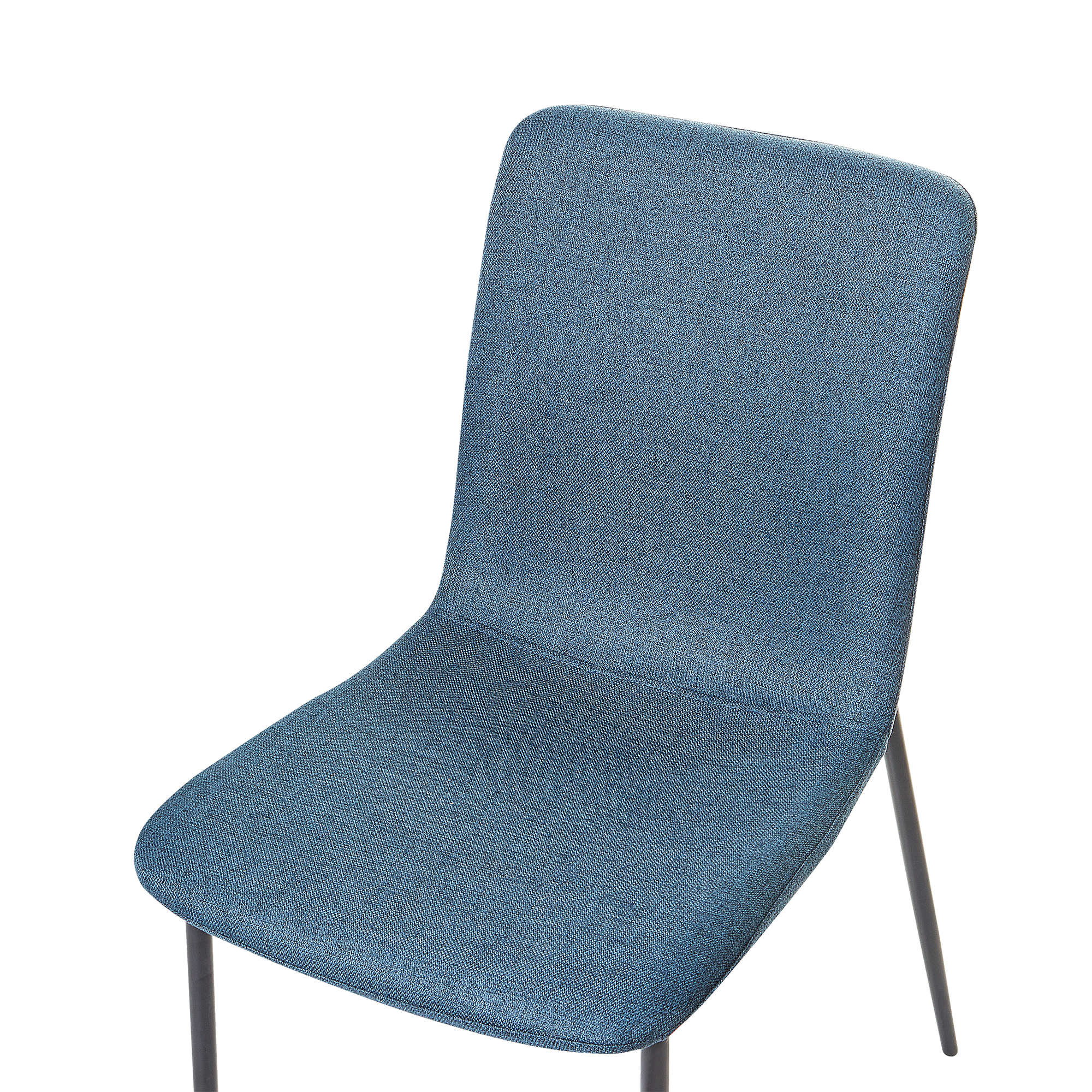 Set of 4 dining chairs GLENDIVE Dark Blue [7]