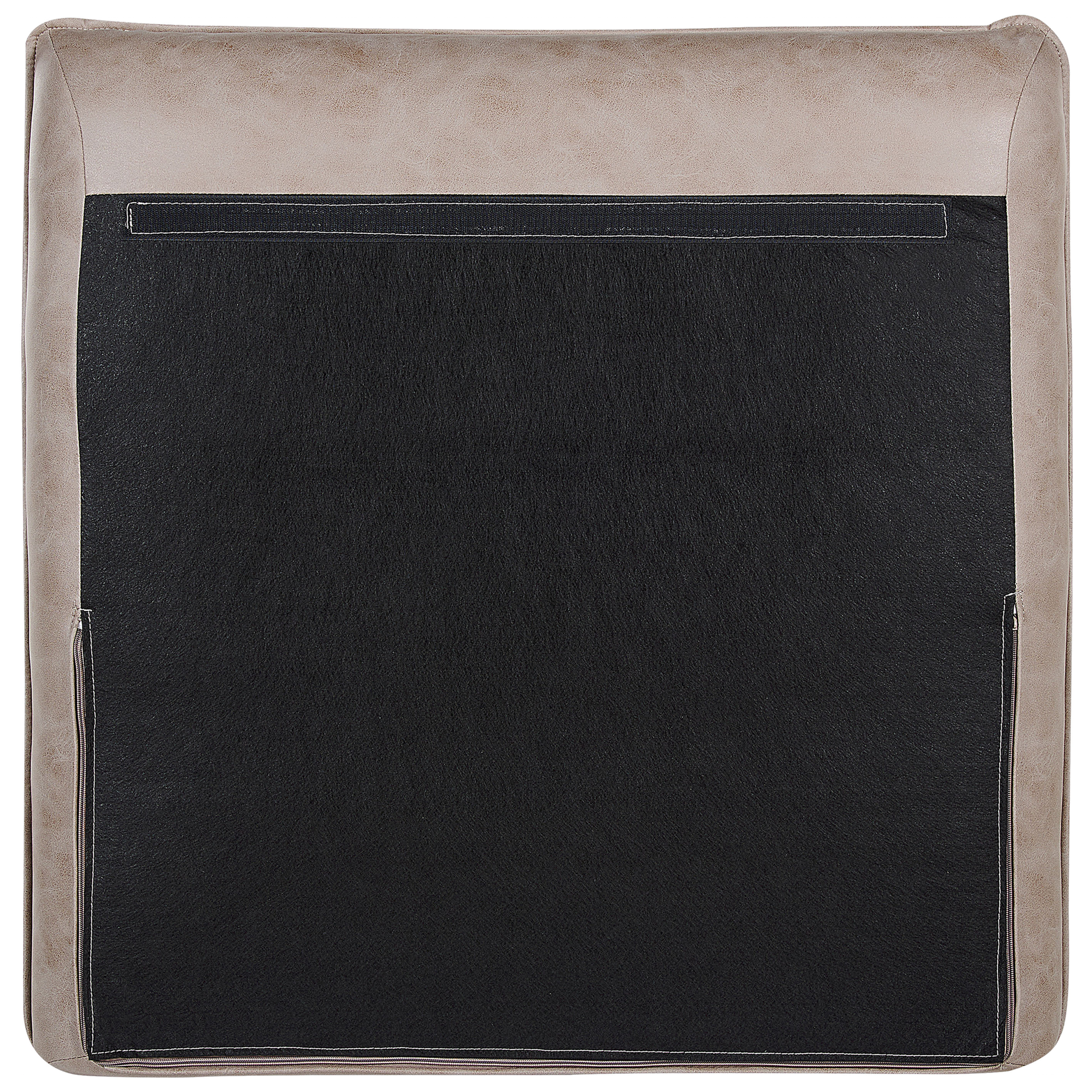 GALLO 3-seater corner sofa Suede Light brown Right [8]