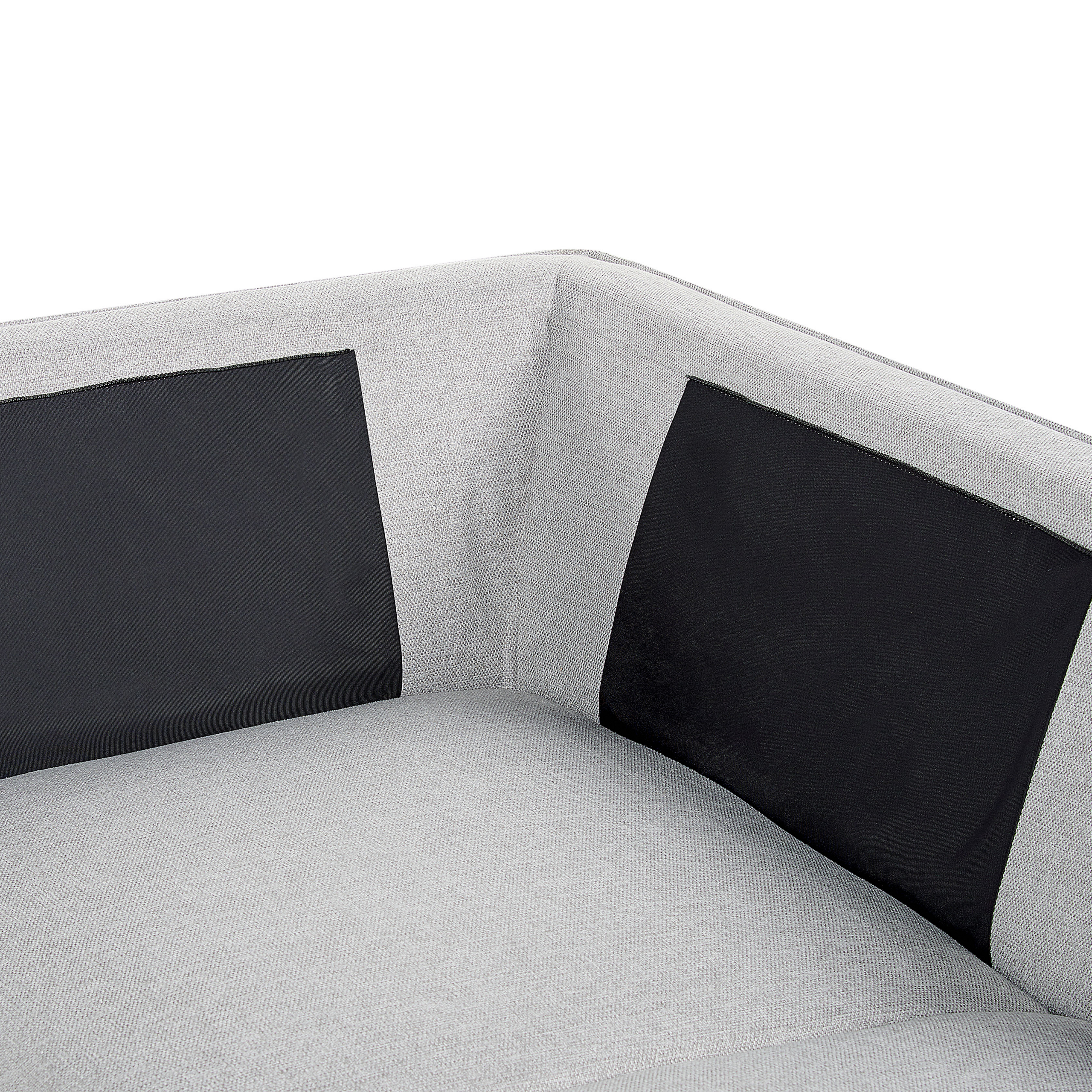 3-seater corner sofa ELGA Light grey Right [8]