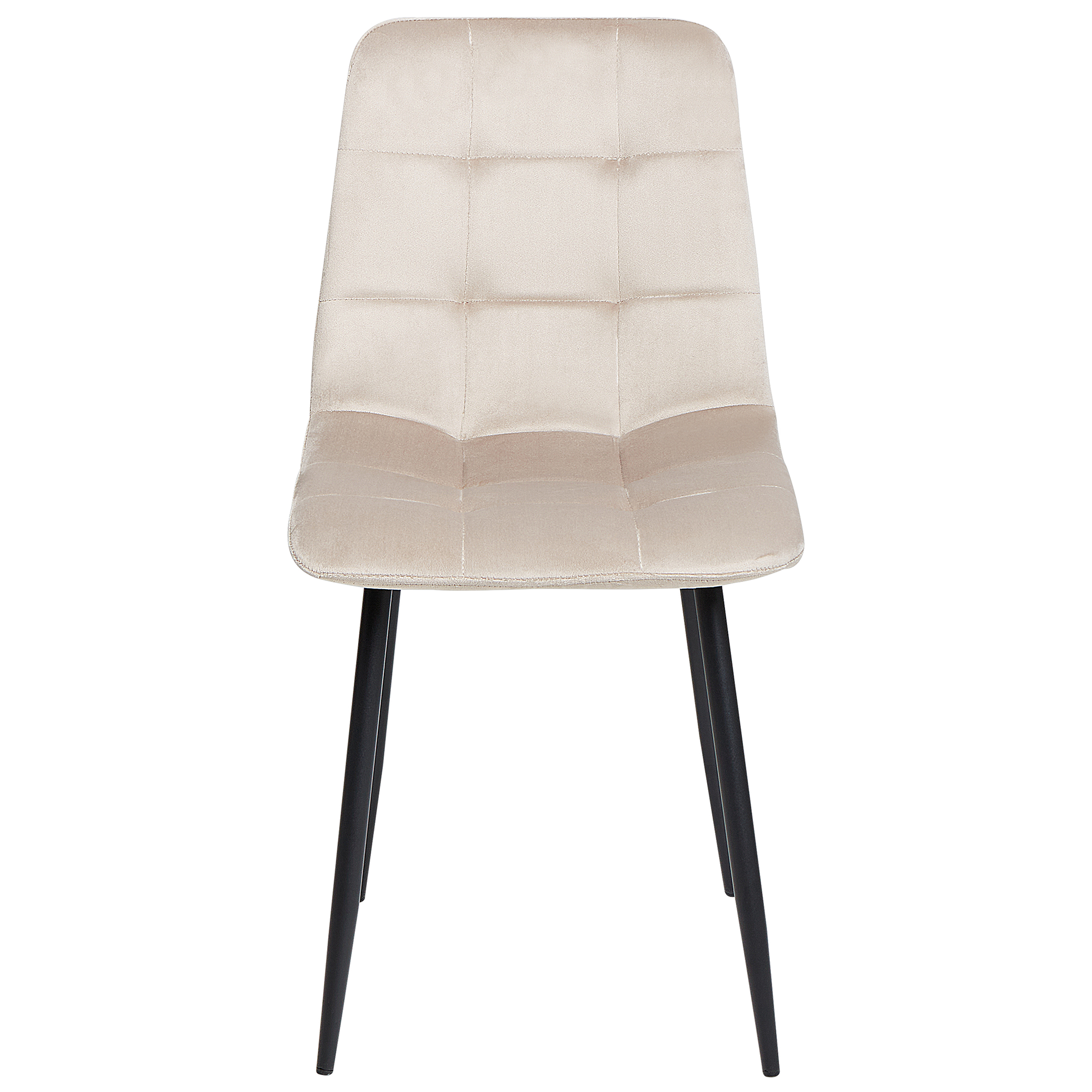 Set de 4 scaune dining POWELL Catifea Bej [5]