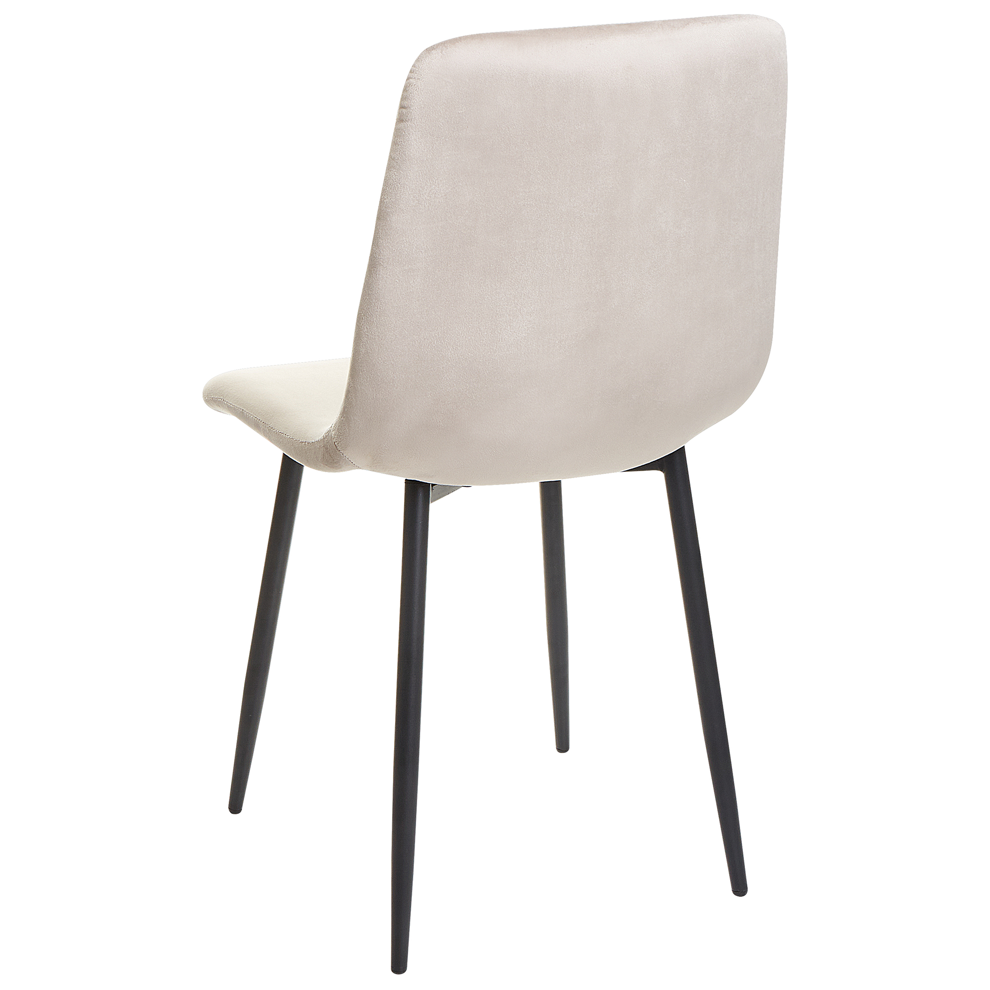 Set de 4 scaune dining HAVRE Catifea Bej [6]