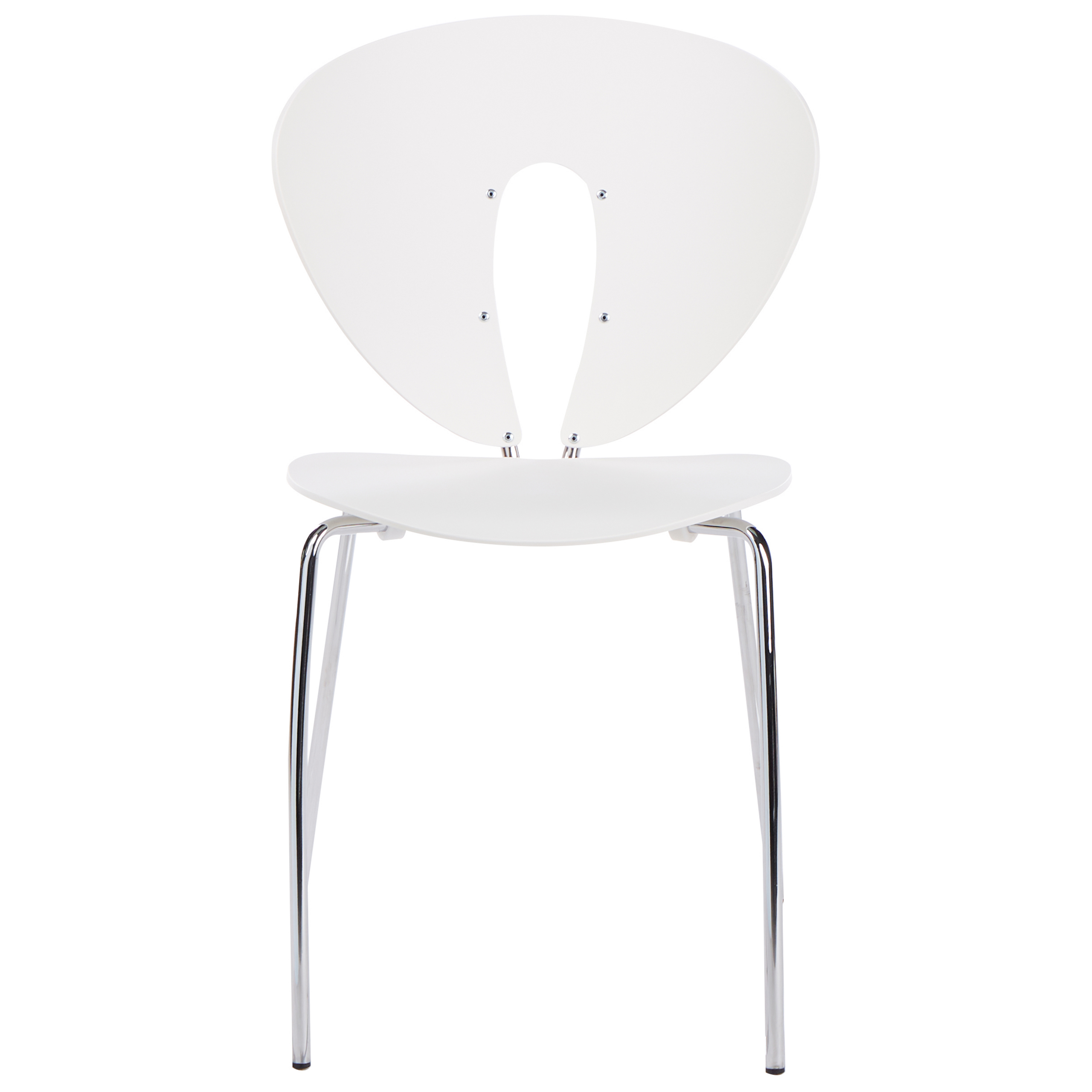 Set de 2 scaune dining TRACY Alb [4]