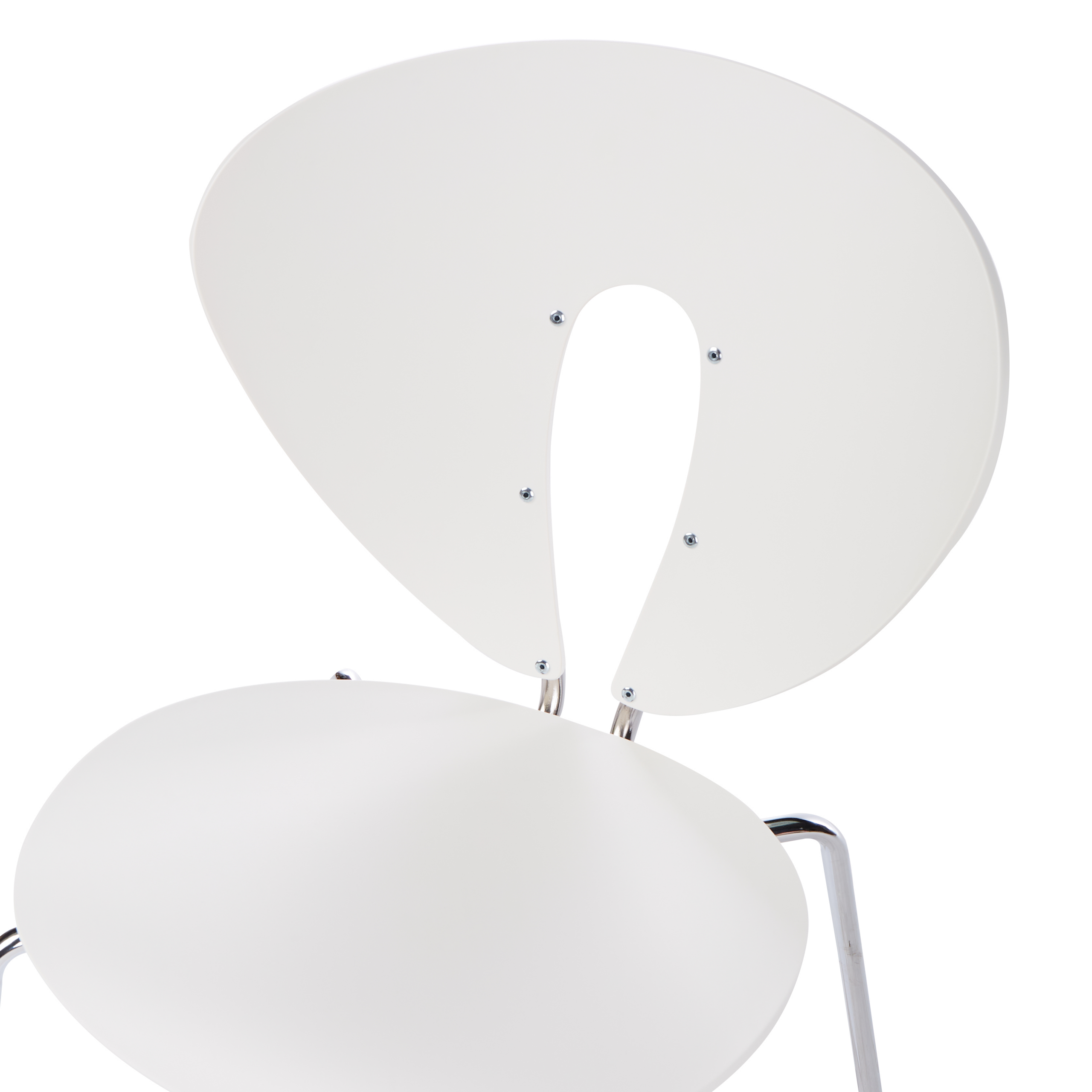 Set de 2 scaune dining TRACY Alb [7]