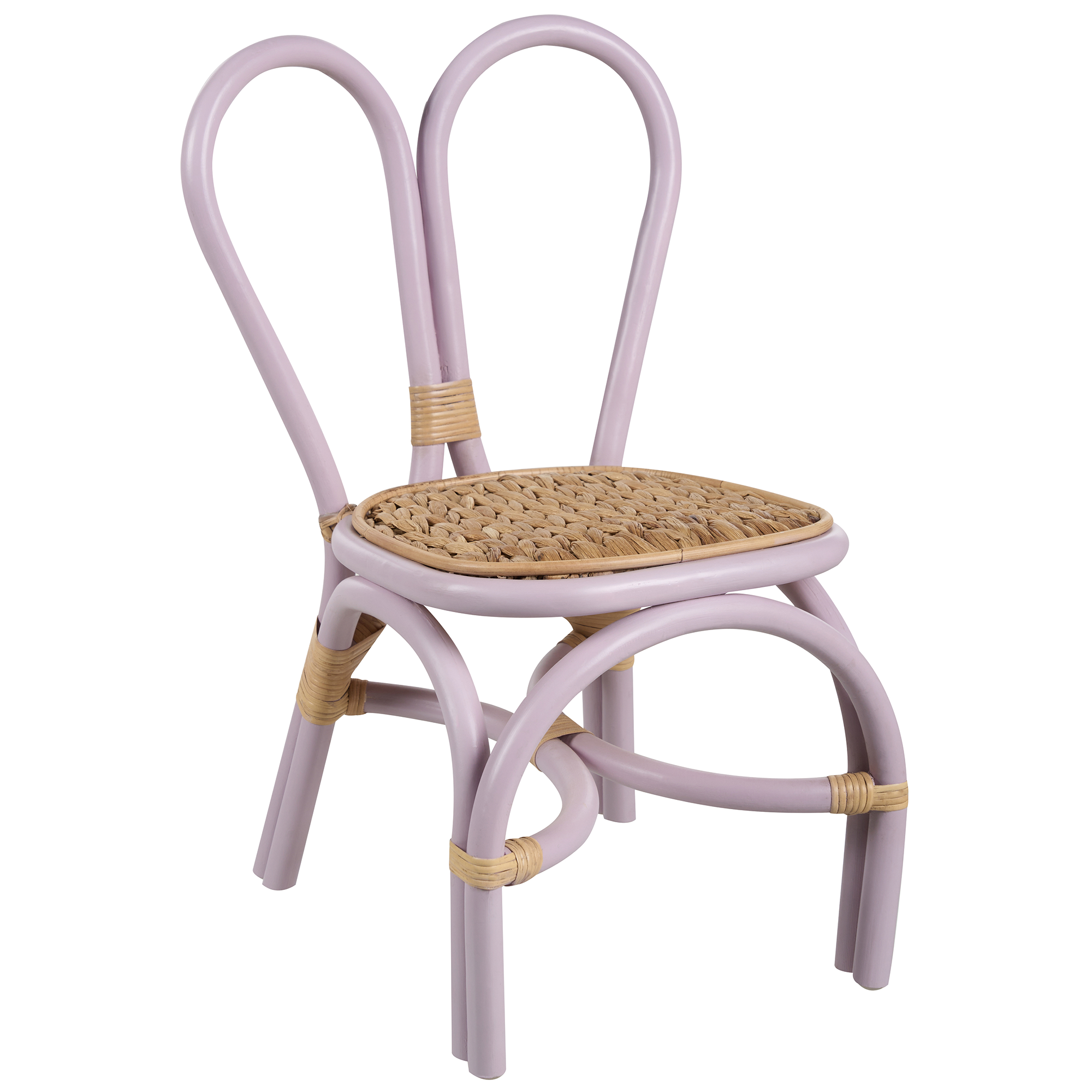 Children's chair DESIMI Rattan Purple [2]