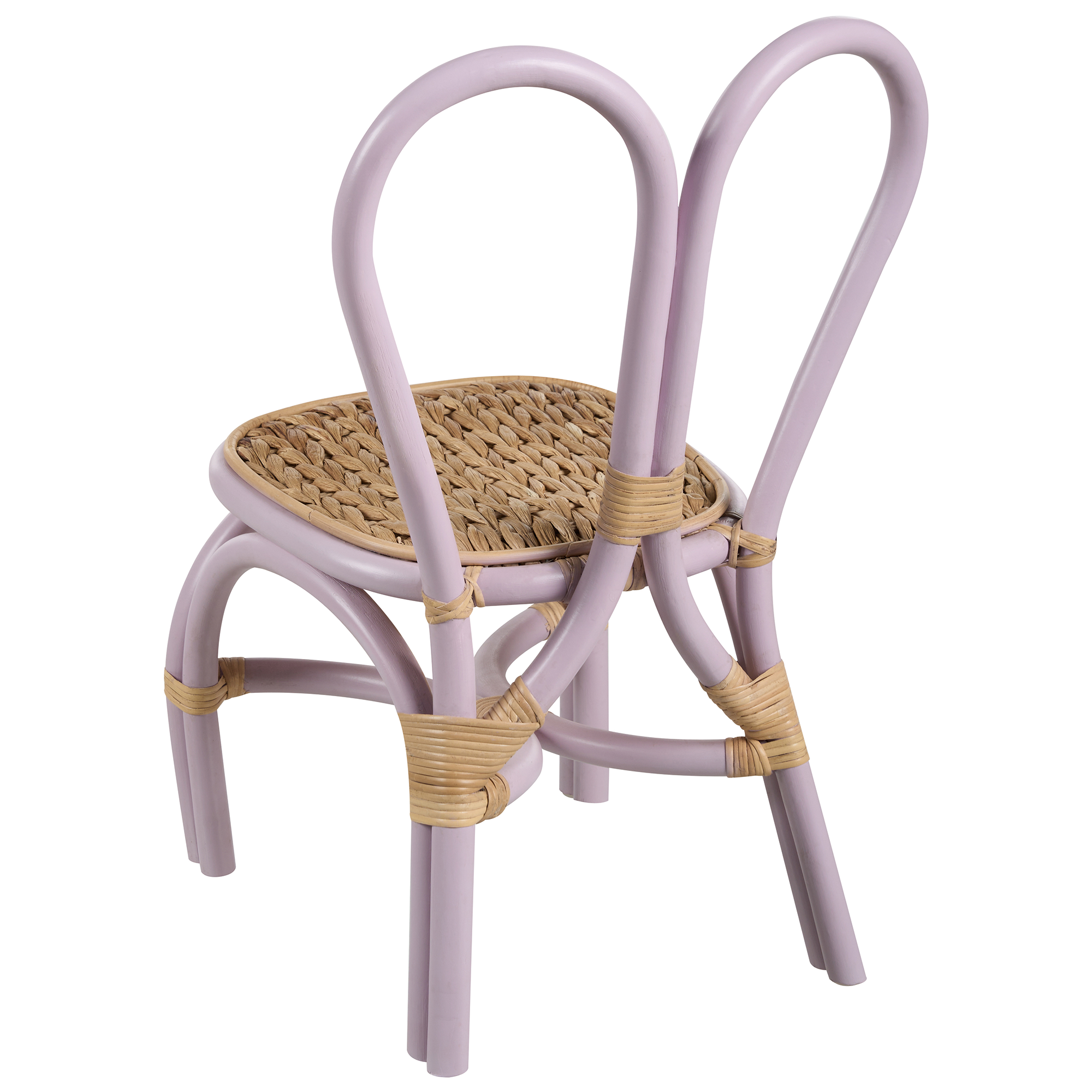 Children's chair DESIMI Rattan Purple [5]
