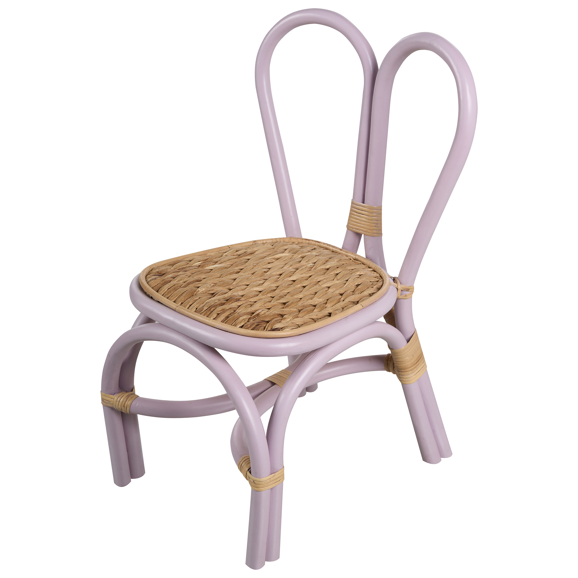 Children's chair DESIMI Rattan Purple [6]