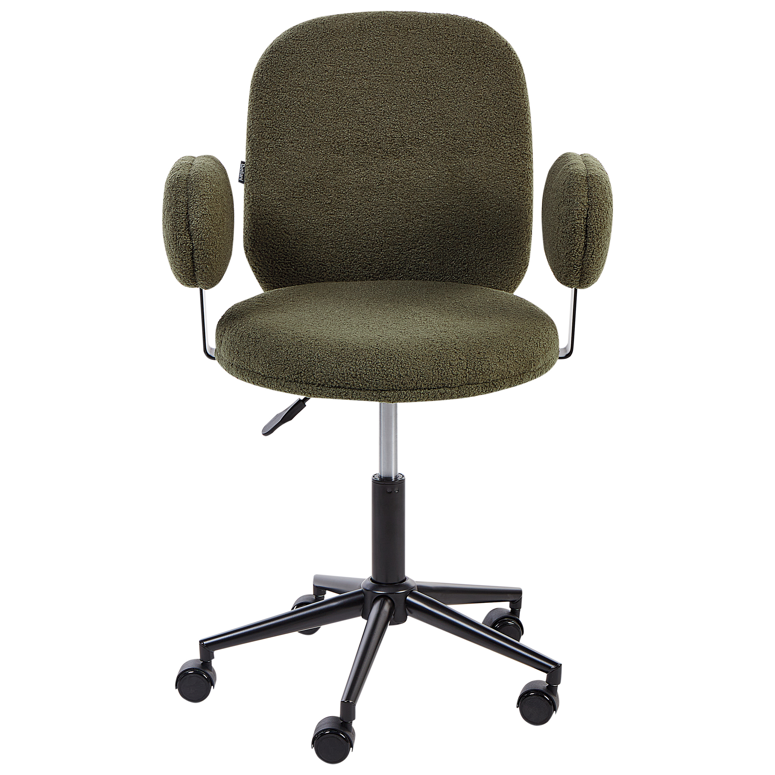 Office chair MORAGA Boucle Dark Green [5]