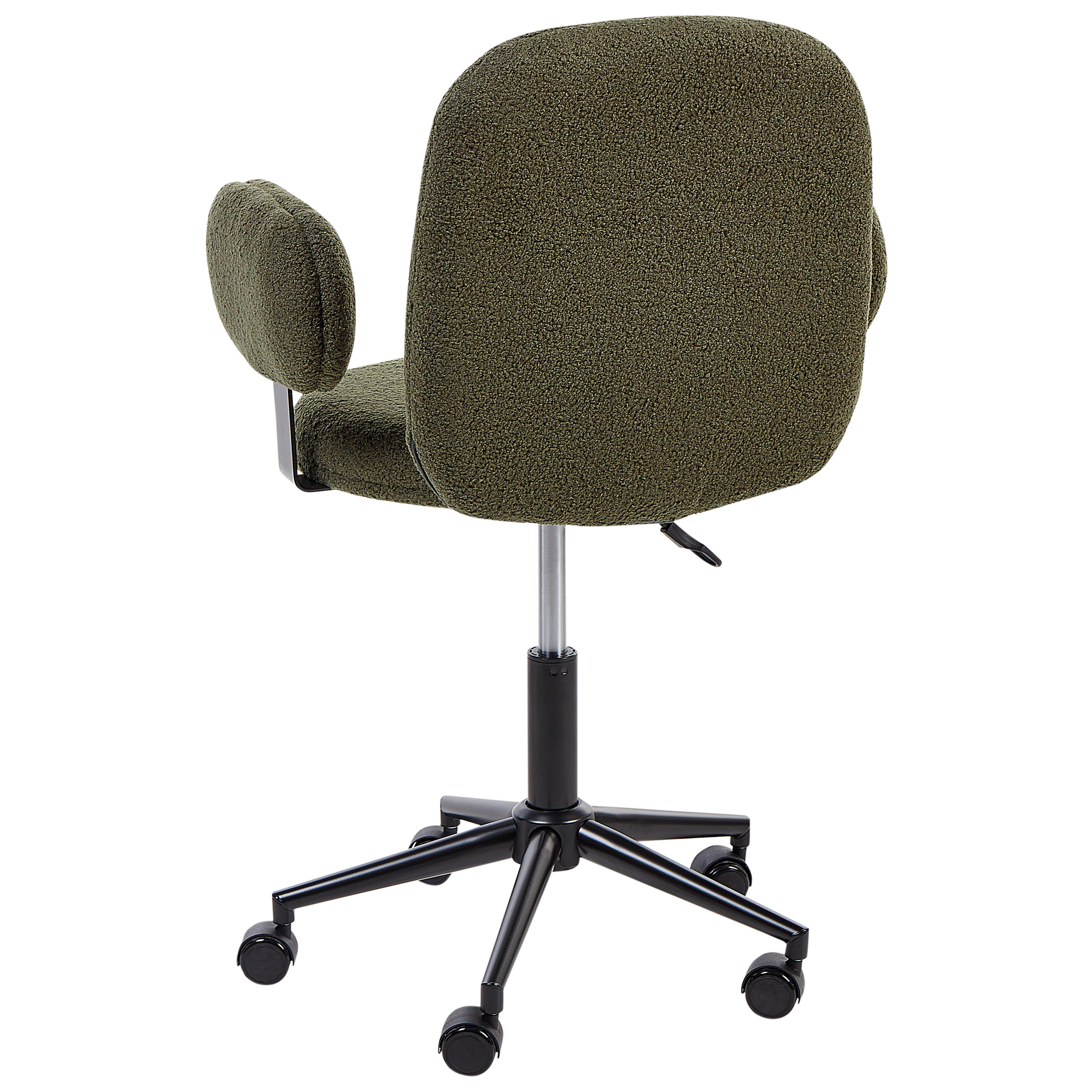 Office chair MORAGA Boucle Dark Green [6]