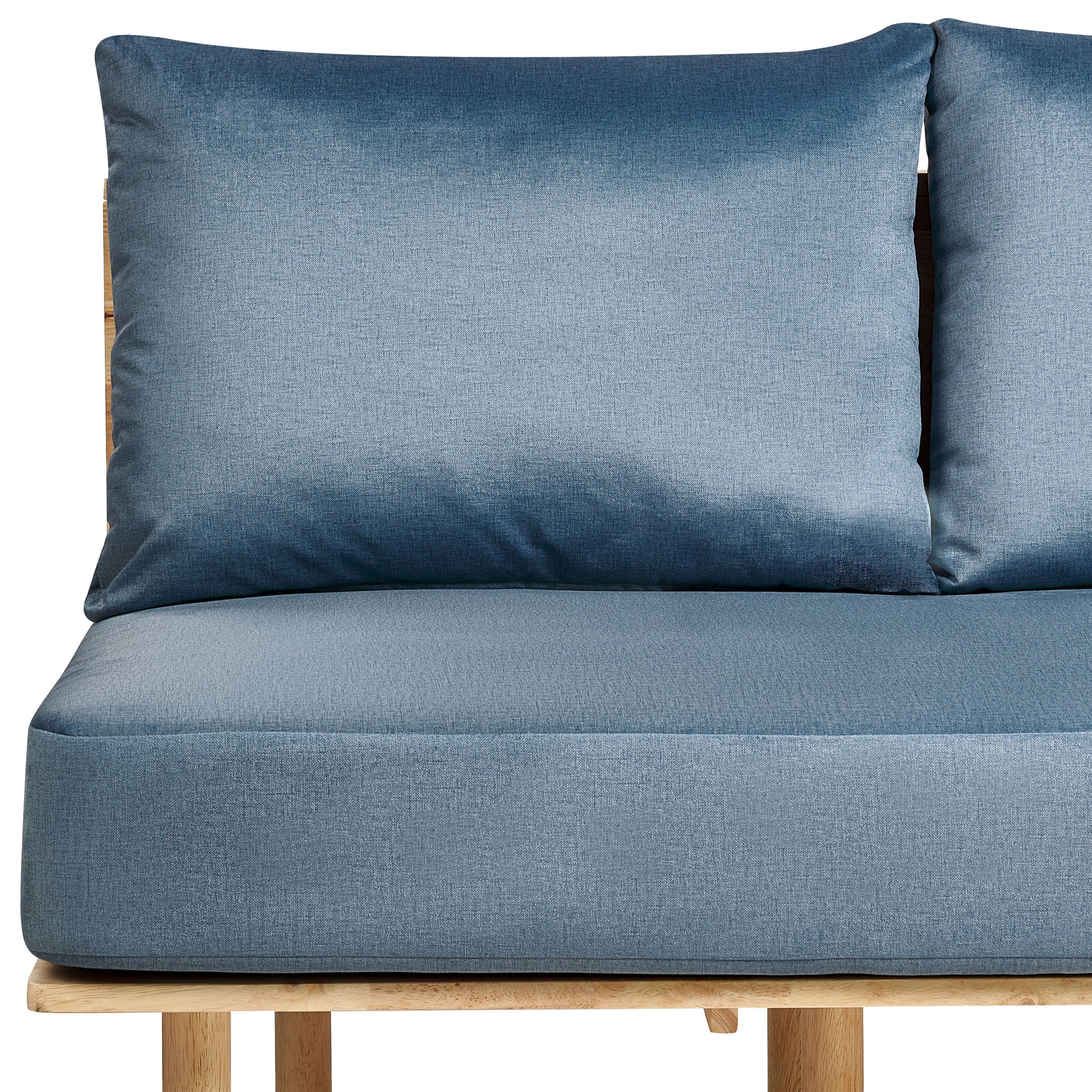 SALO 2-seater sofa Blue with tables [7]
