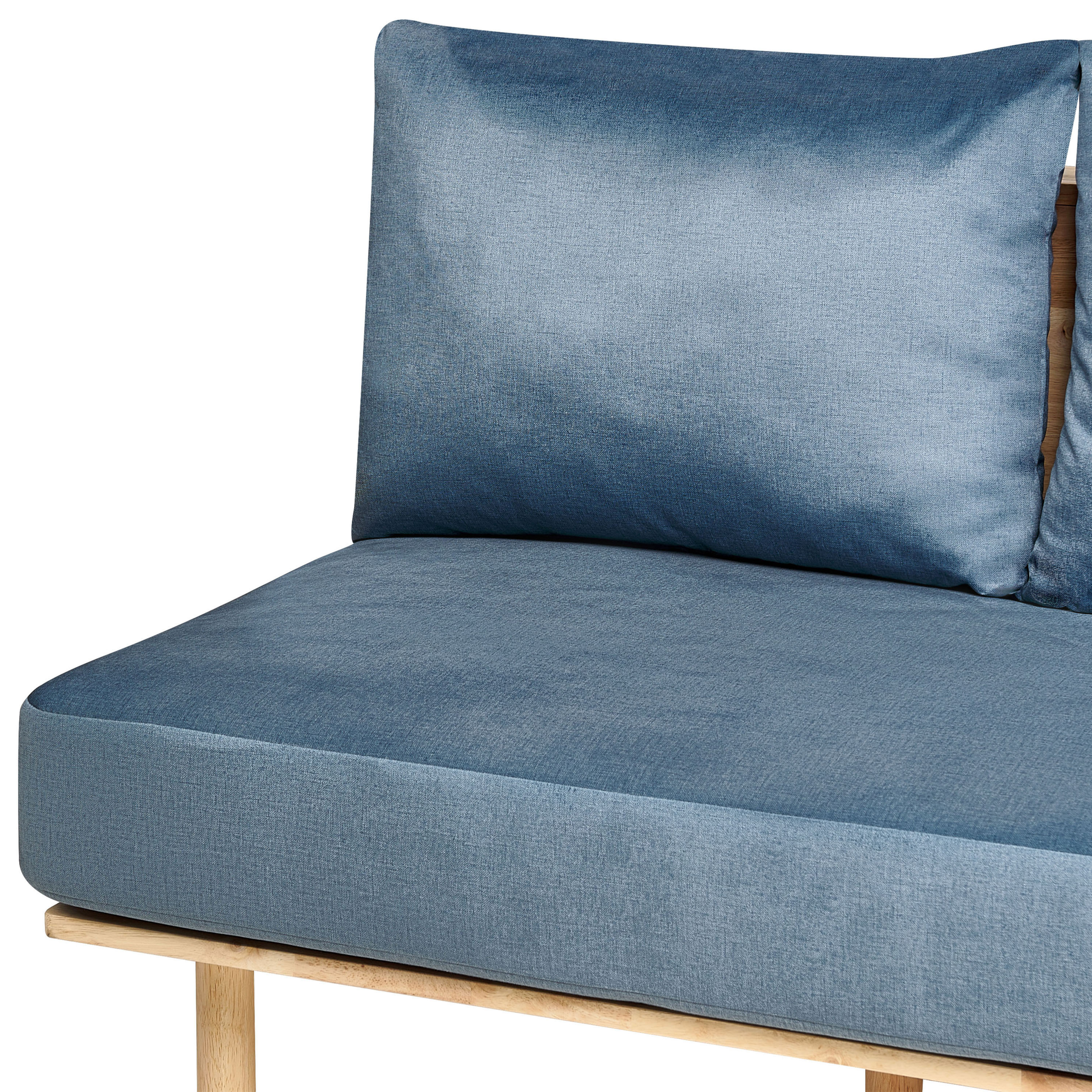 SALO 2-seater sofa Blue with tables [8]