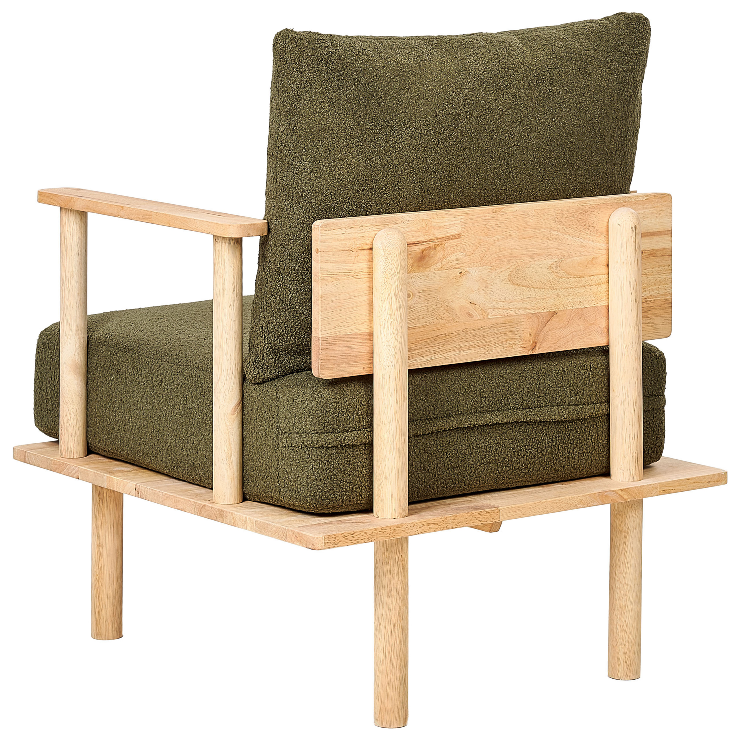 Fotoliu ASKER Boucle Verde închis [7]