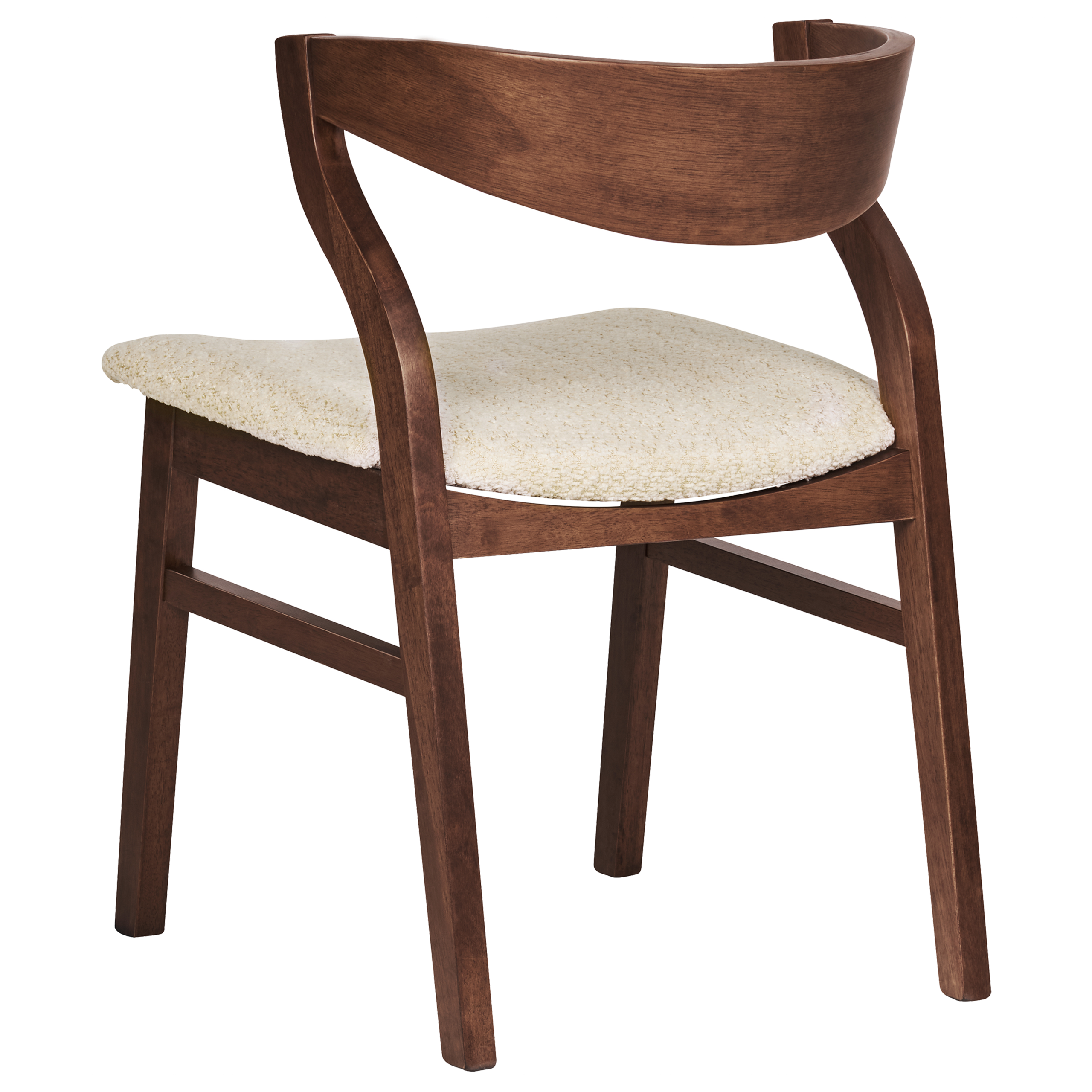 Set of 2 dining chairs MAROA Light Beige Wood [7]